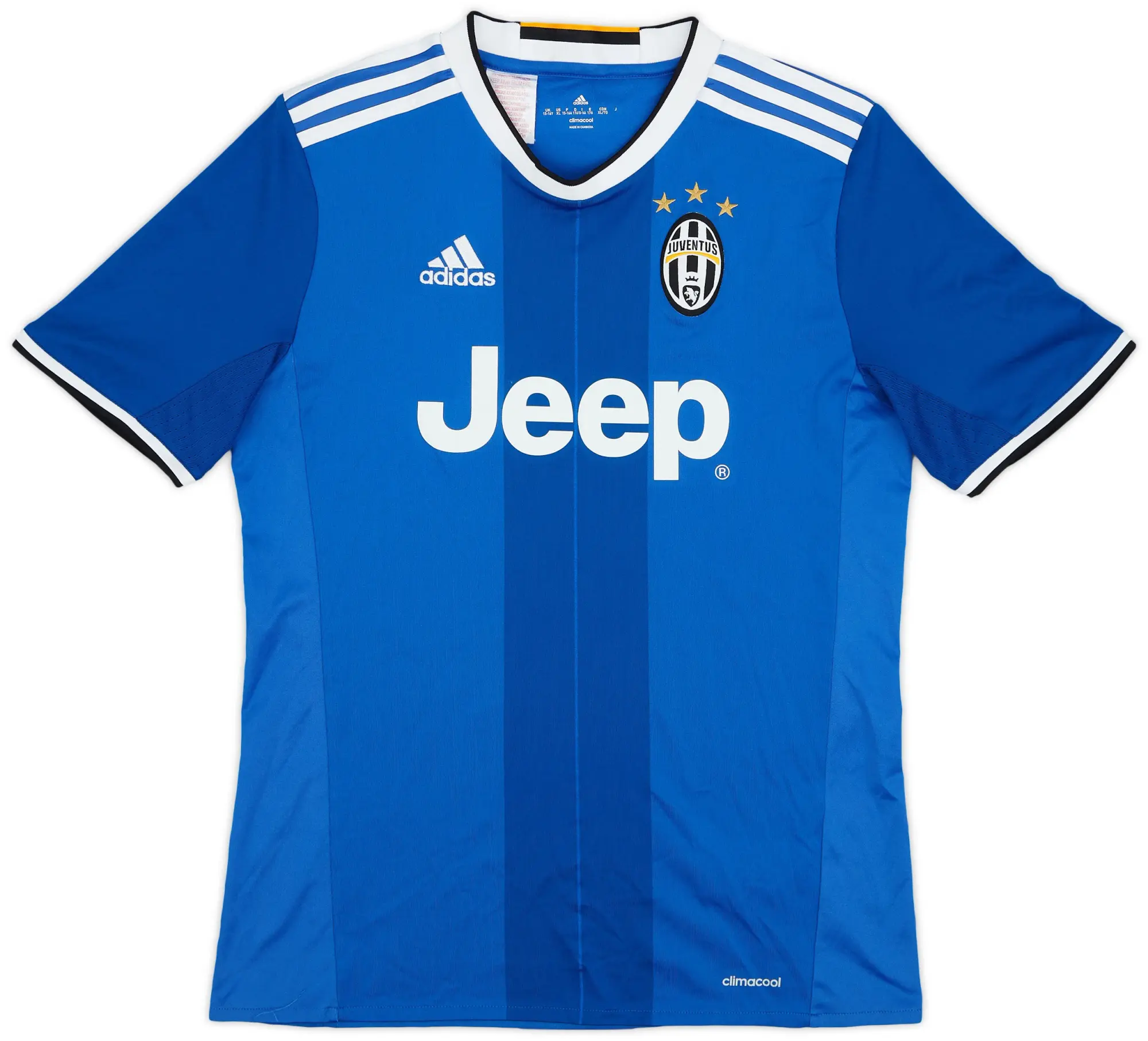 adidas 2016-17 Juventus Away Shirt - 6/10 - (XL.Boys)