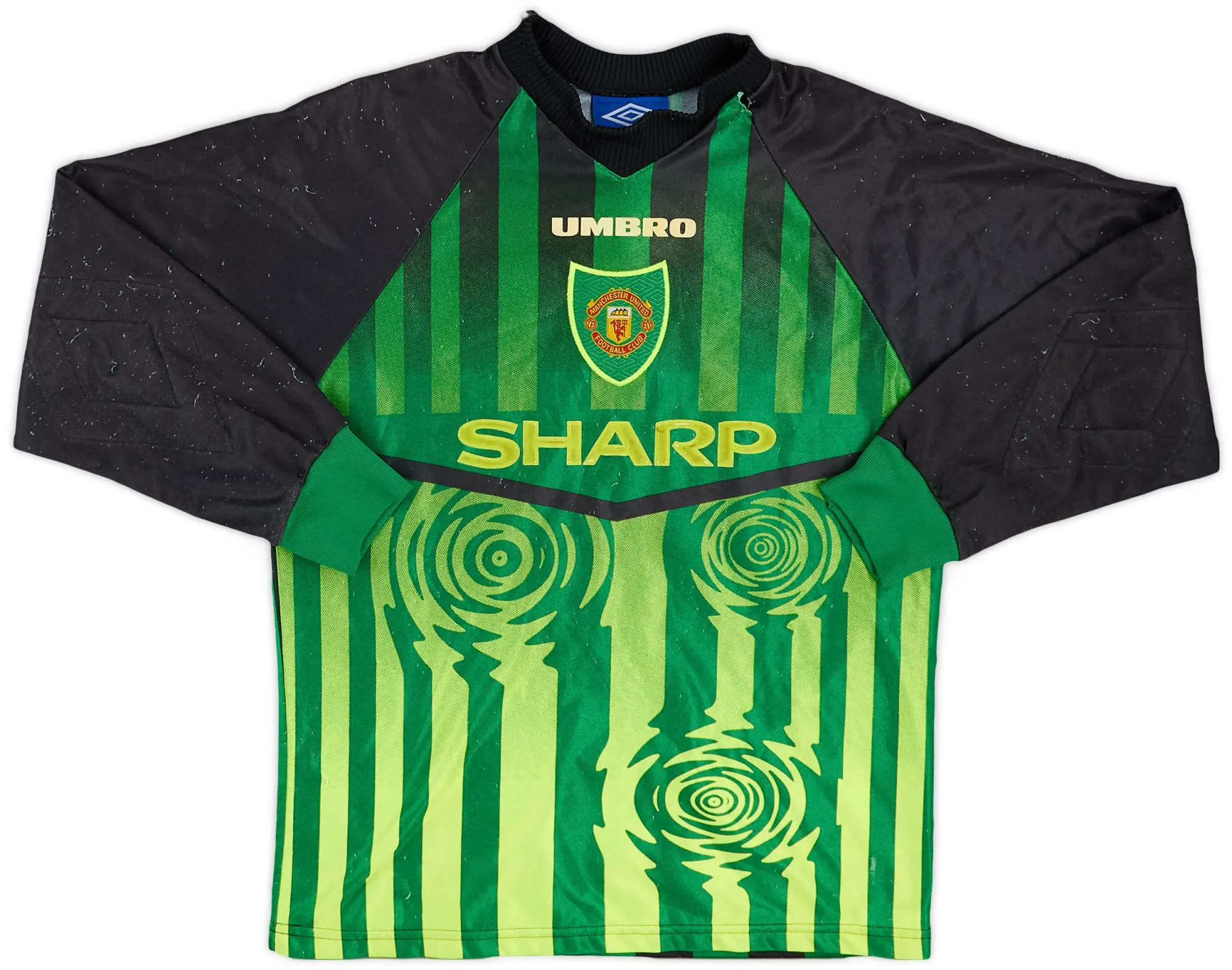 Umbro 1997-98 Manchester United GK Shirt - 5/10 - (L.Boys)