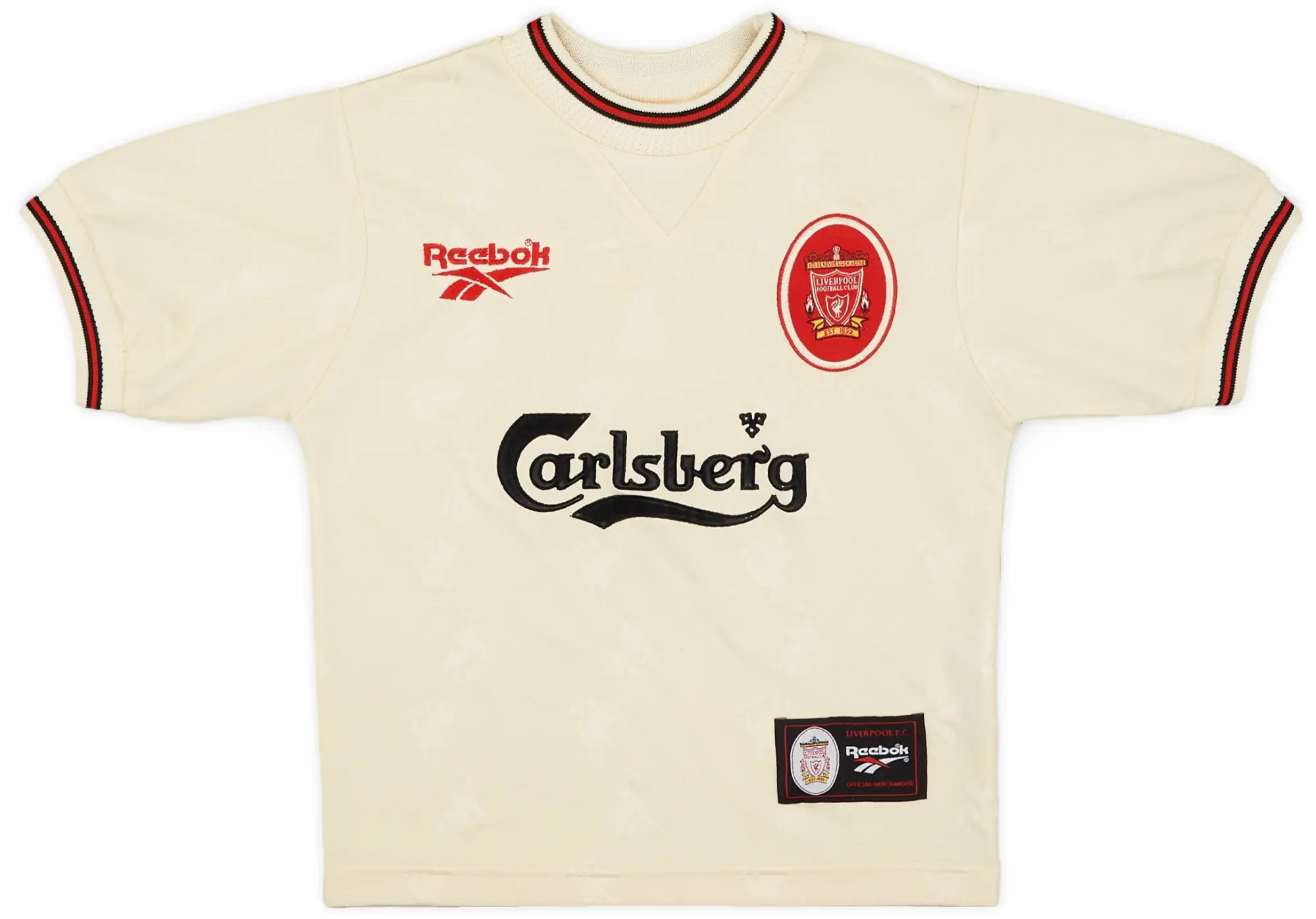 Reebok 1996-97 Liverpool Away Shirt - 8/10 - (S.Boys)