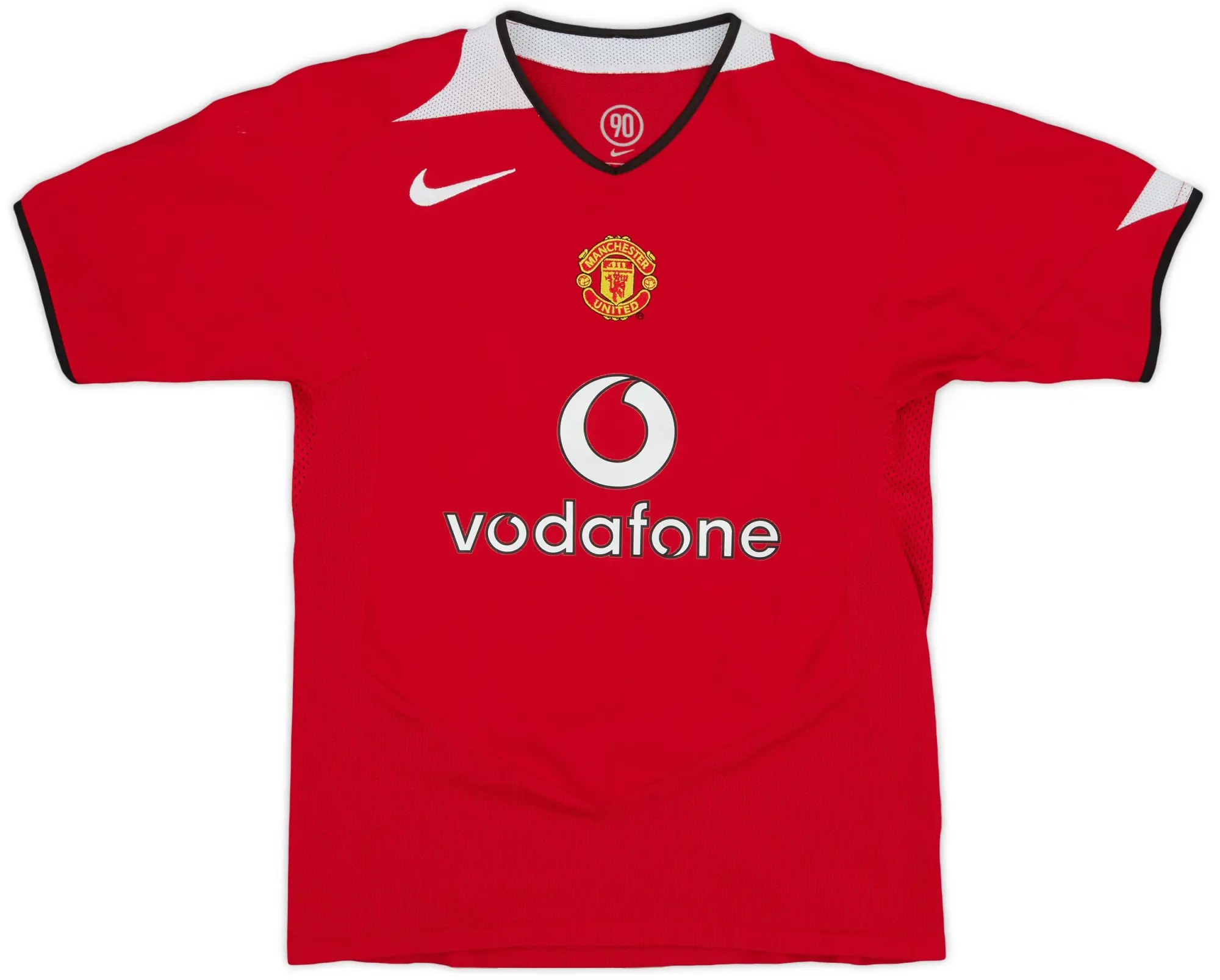 Nike 2004-06 Manchester United Home Shirt - 8/10 - (M.Boys)
