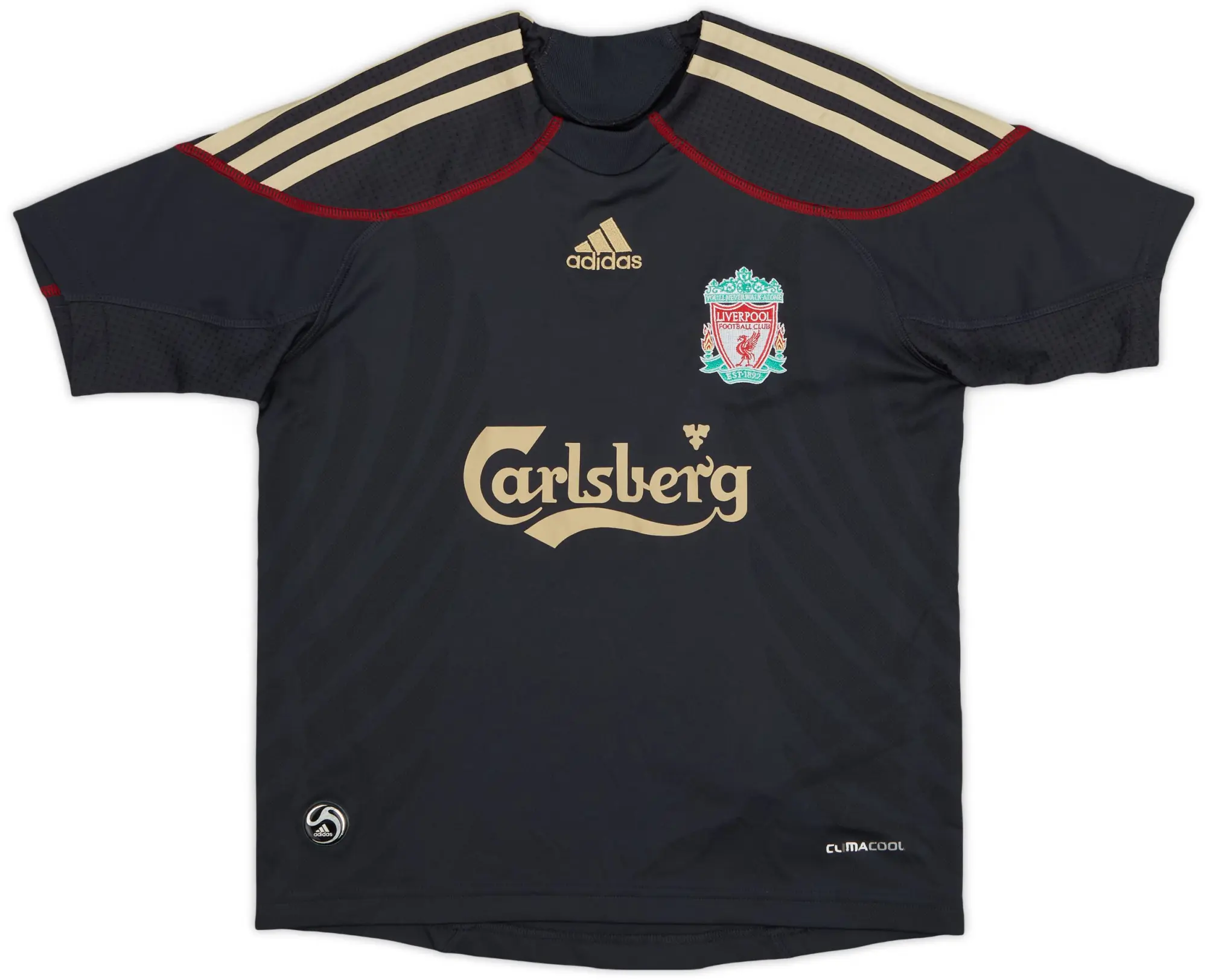 adidas 2009-10 Liverpool Away Shirt - 8/10 - (7-8 Year)