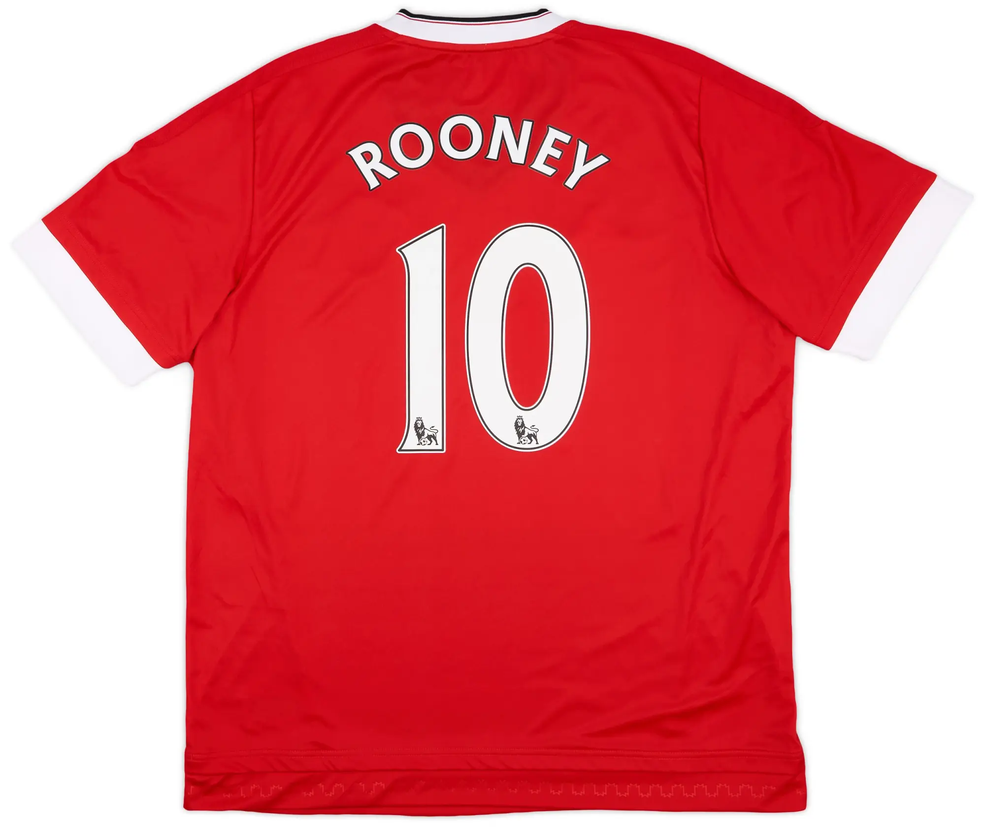 adidas 2015-16 Manchester United Home Shirt Rooney #10 (XL)