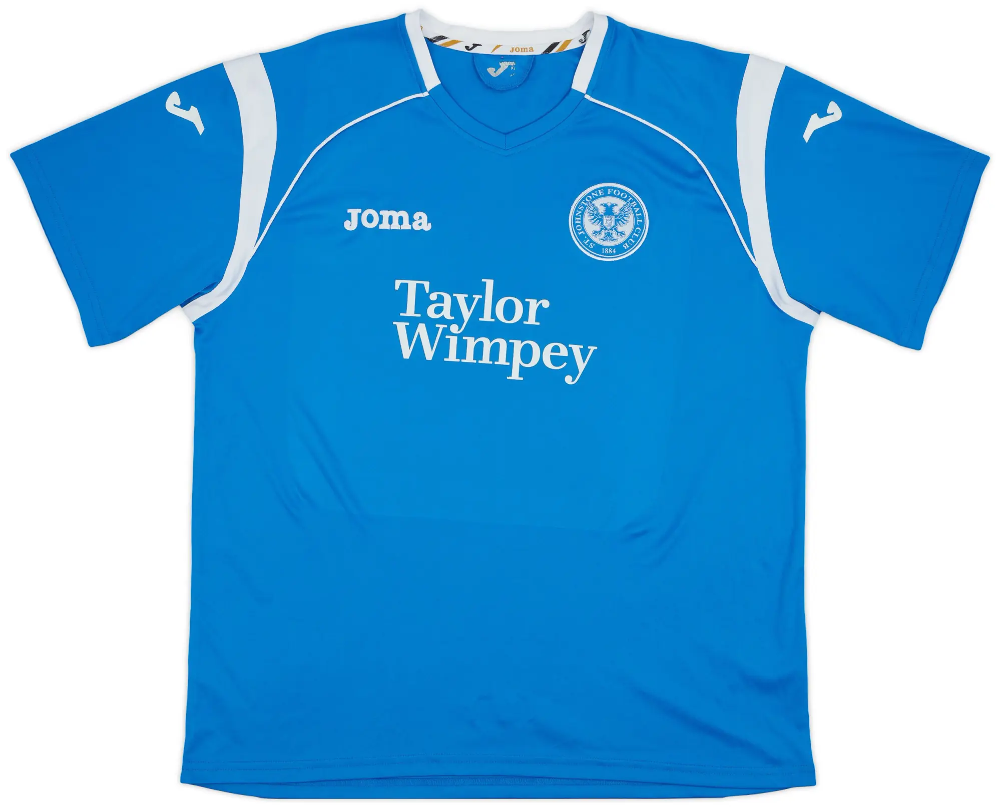 Joma 2010-11 St Johnstone Home Shirt - 8/10 - (XL)