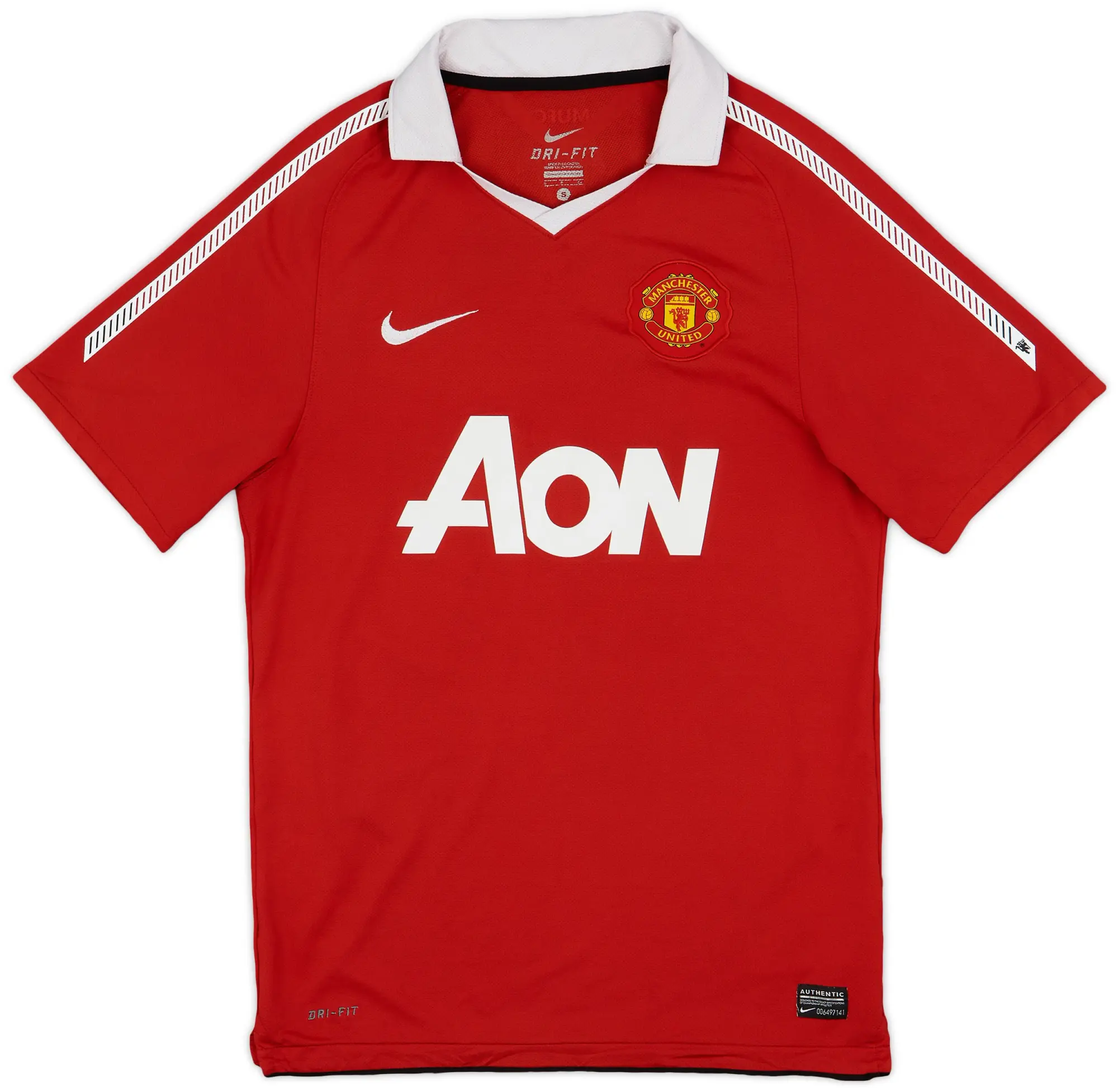 Nike 2010-11 Manchester United Home Shirt - 6/10 - (XL.Boys)
