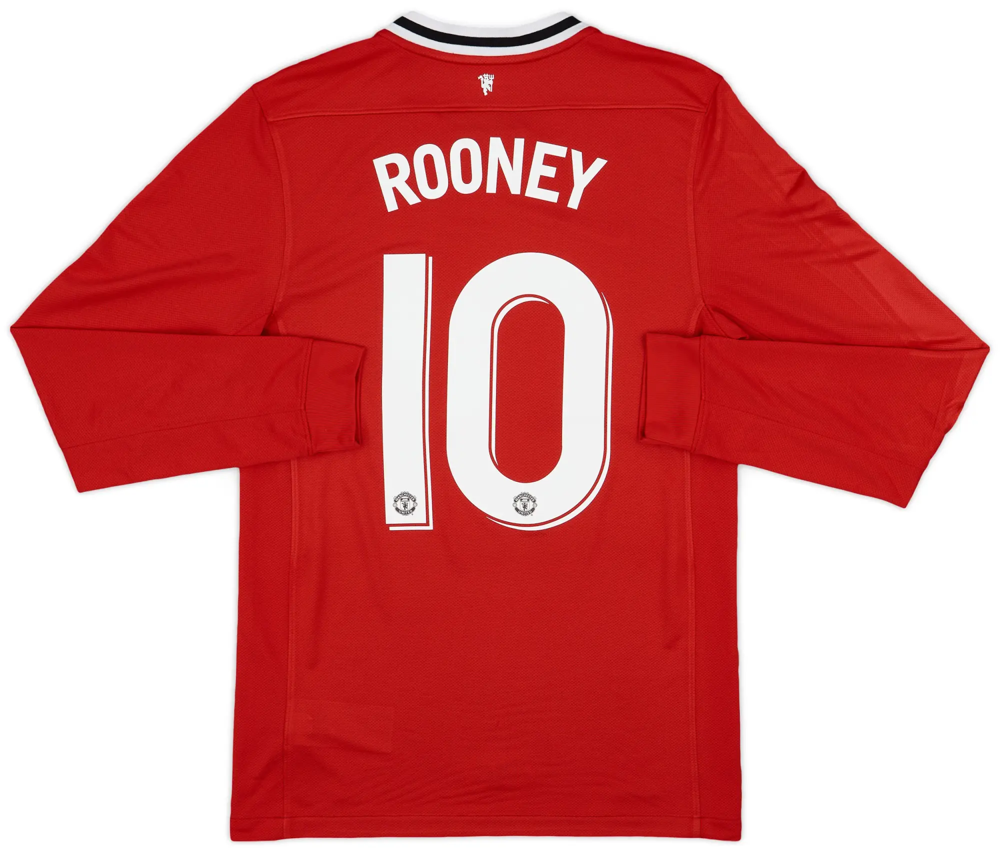 Nike 2011-12 Manchester United Home L/S Shirt Rooney #10 - 9/10 - (S)