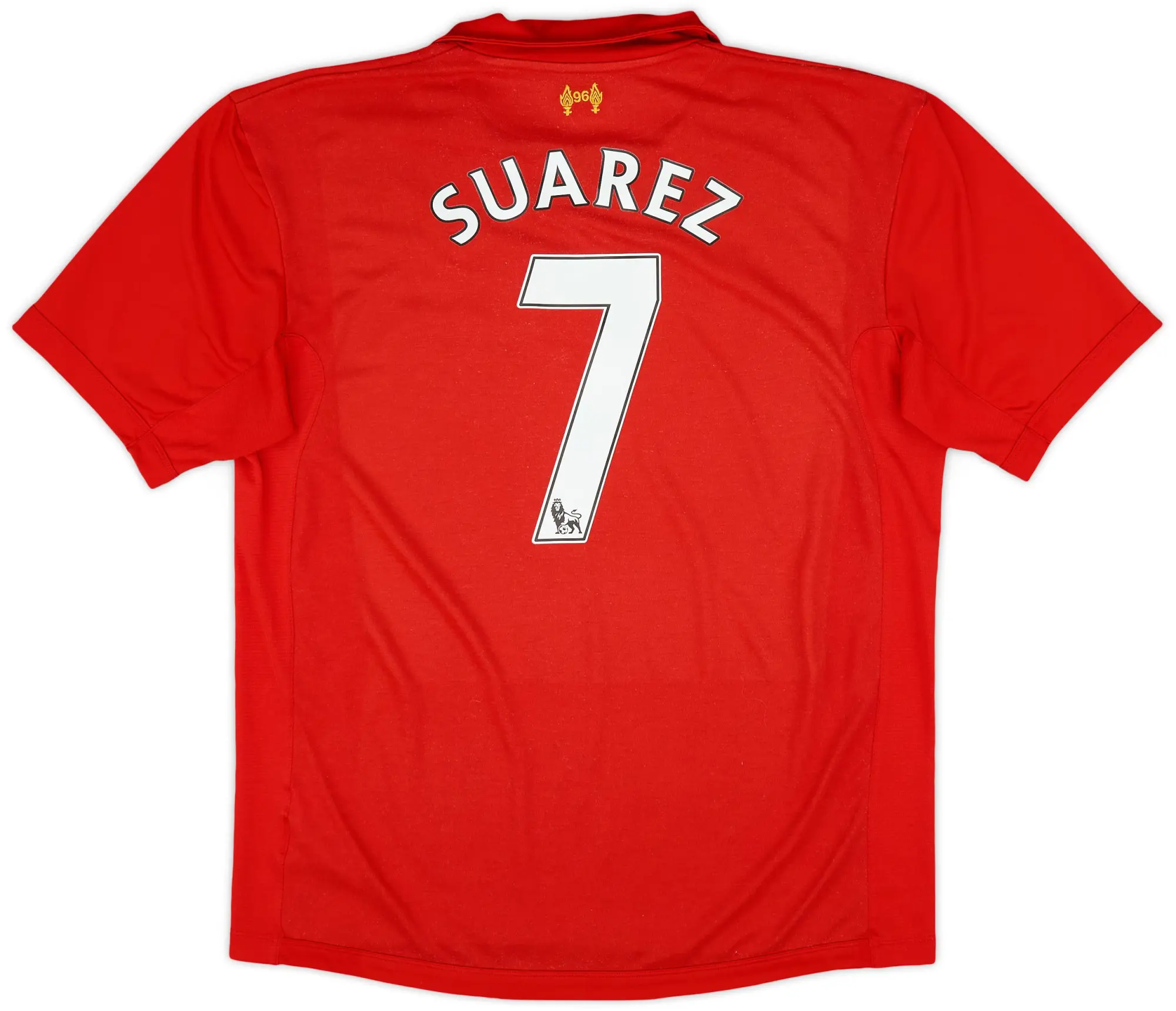 2012-13 Liverpool Home Shirt Suarez #7 - 5/10 - (XL)