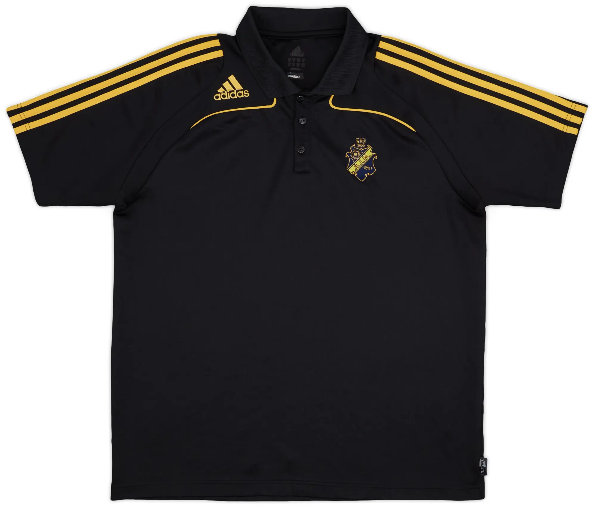 2007-08 AIK adidas Polo Shirt - 8/10 - (XL)