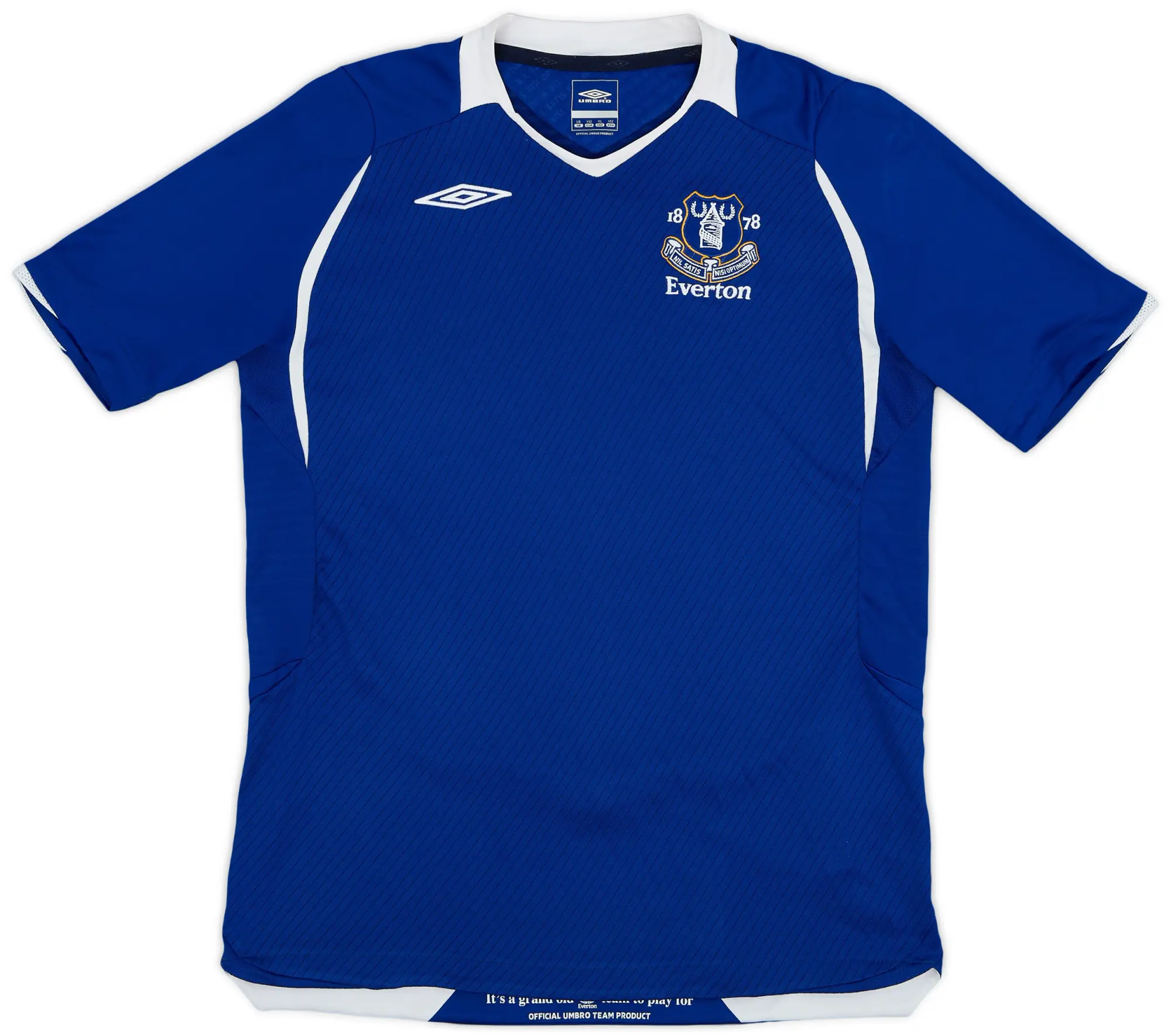 Umbro 2008-09 Everton Home Shirt - 8/10 - (L.Boys)
