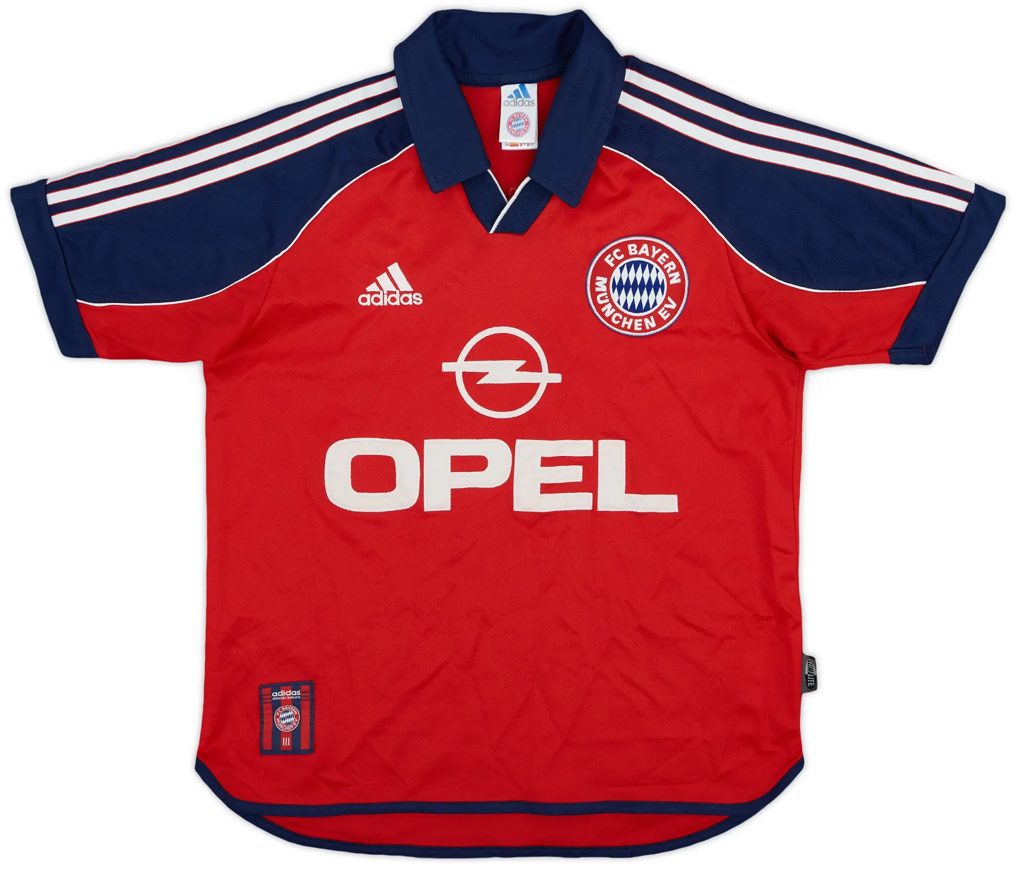 adidas 1999-01 Bayern Munich Home Shirt - 8/10 - (Y)