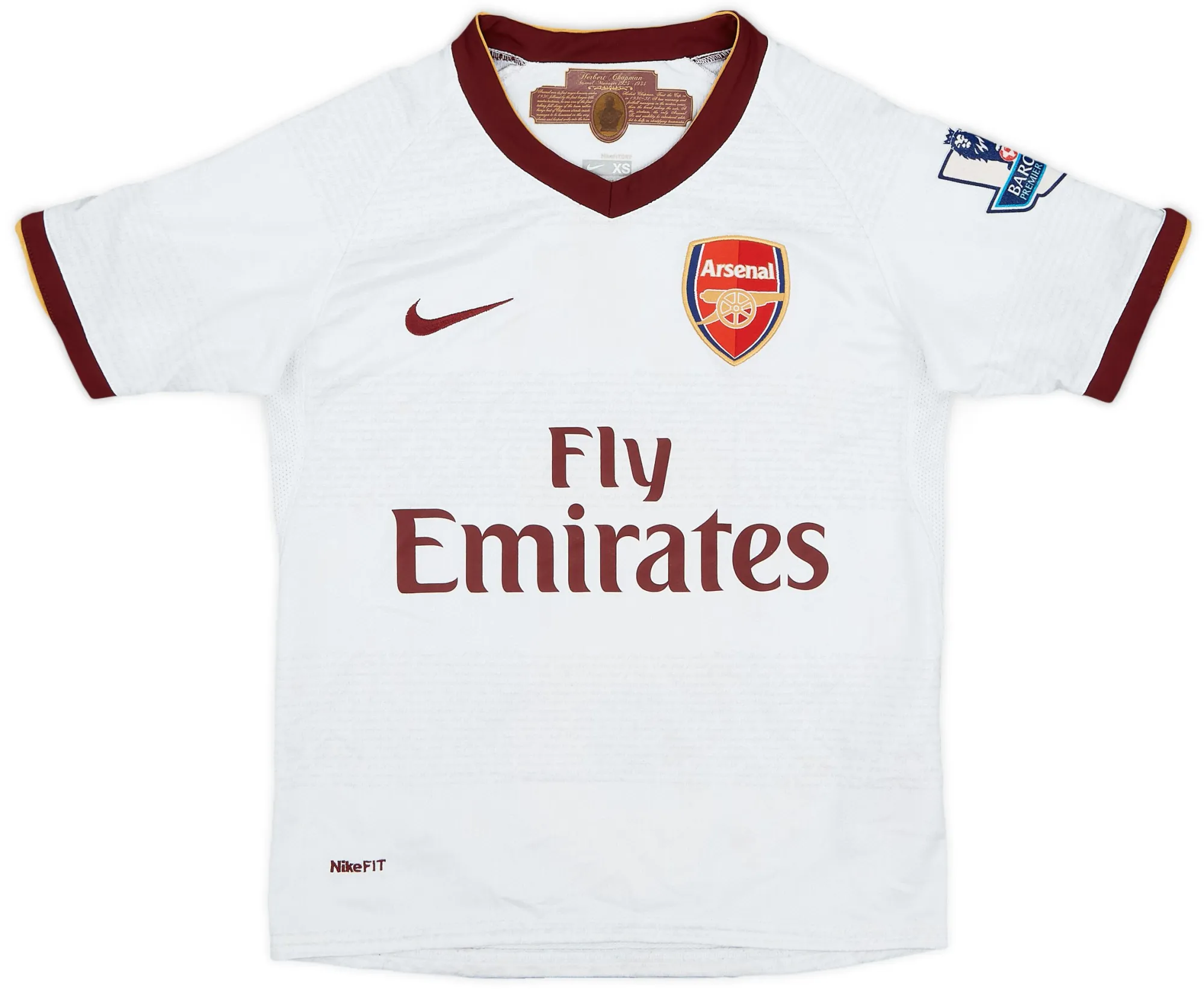 アーセナル07/08 ジャケット　2007-08 Arsenal Nike NIKE Arsenal アーセナルトラックジャケットジャージ2007