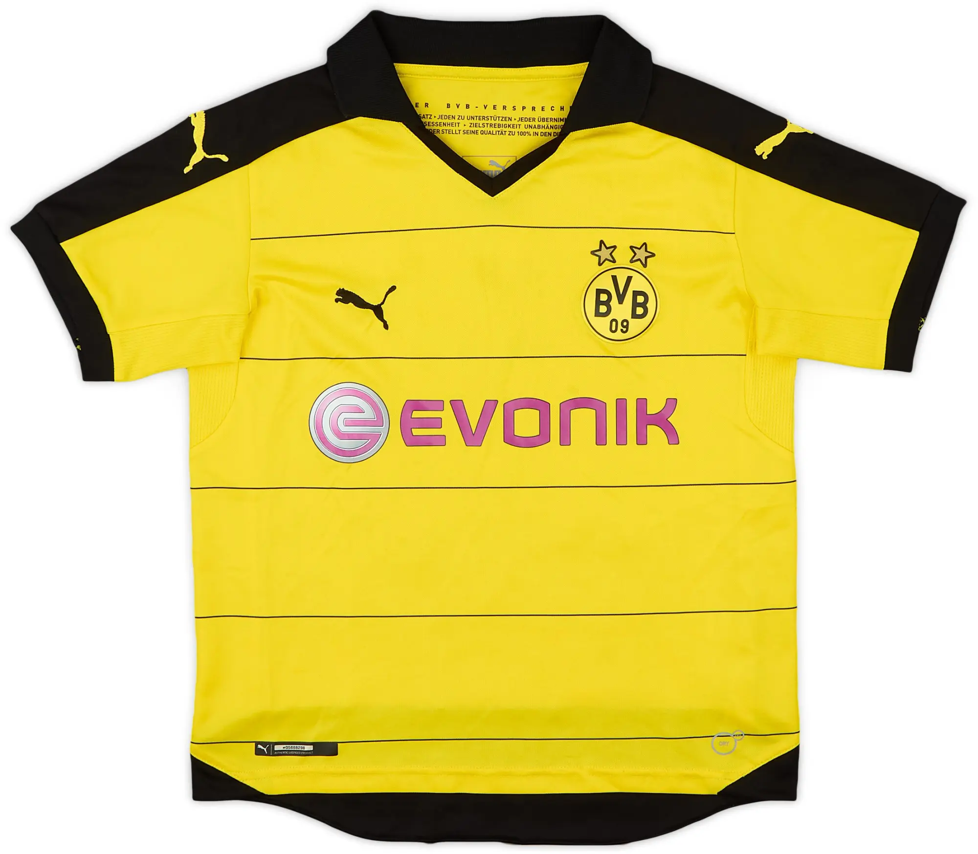 Puma 2015-16 Borussia Dortmund Home Shirt - 8/10 - (M.Boys)