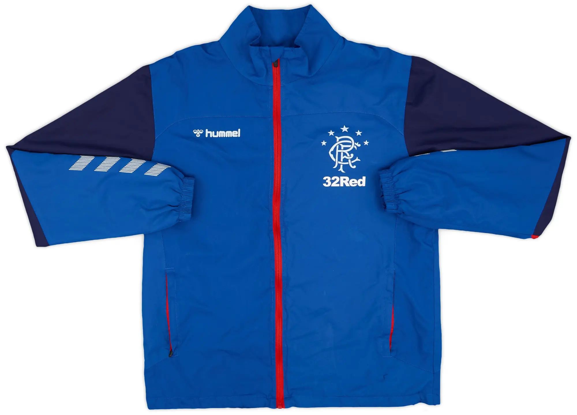 2018-19 Rangers Hummel Rain Jacket - 5/10 - (L)