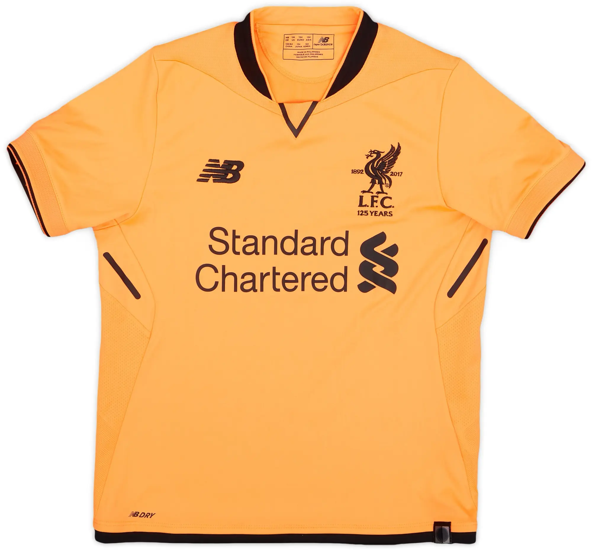 NewBalance 2017-18 Liverpool 125 Years Third Shirt - 9/10 - (M.Boys)