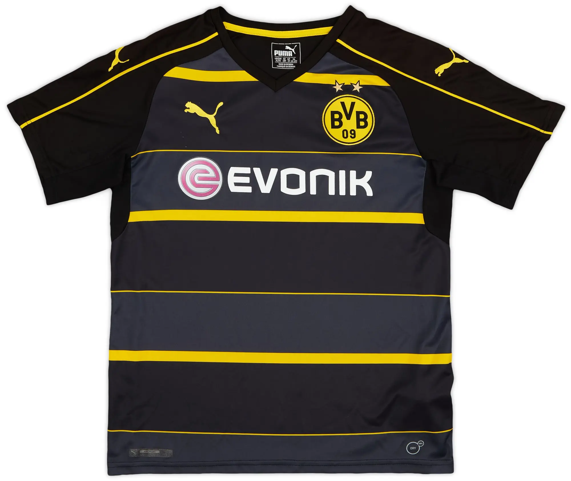 Puma 2016-17 Borussia Dortmund Away Shirt - 8/10 - (XL.Boys)