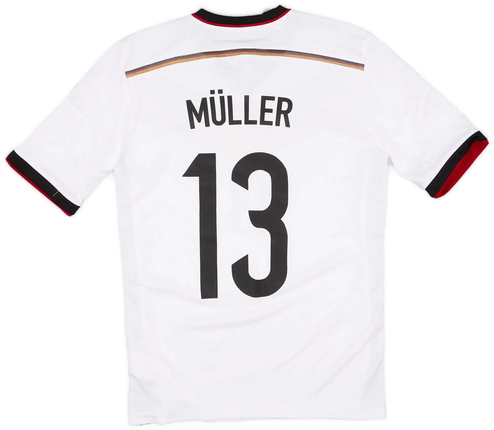 adidas 2014-15 Germany Home Shirt Muller #13 - 6/10 - (XL.Boys)