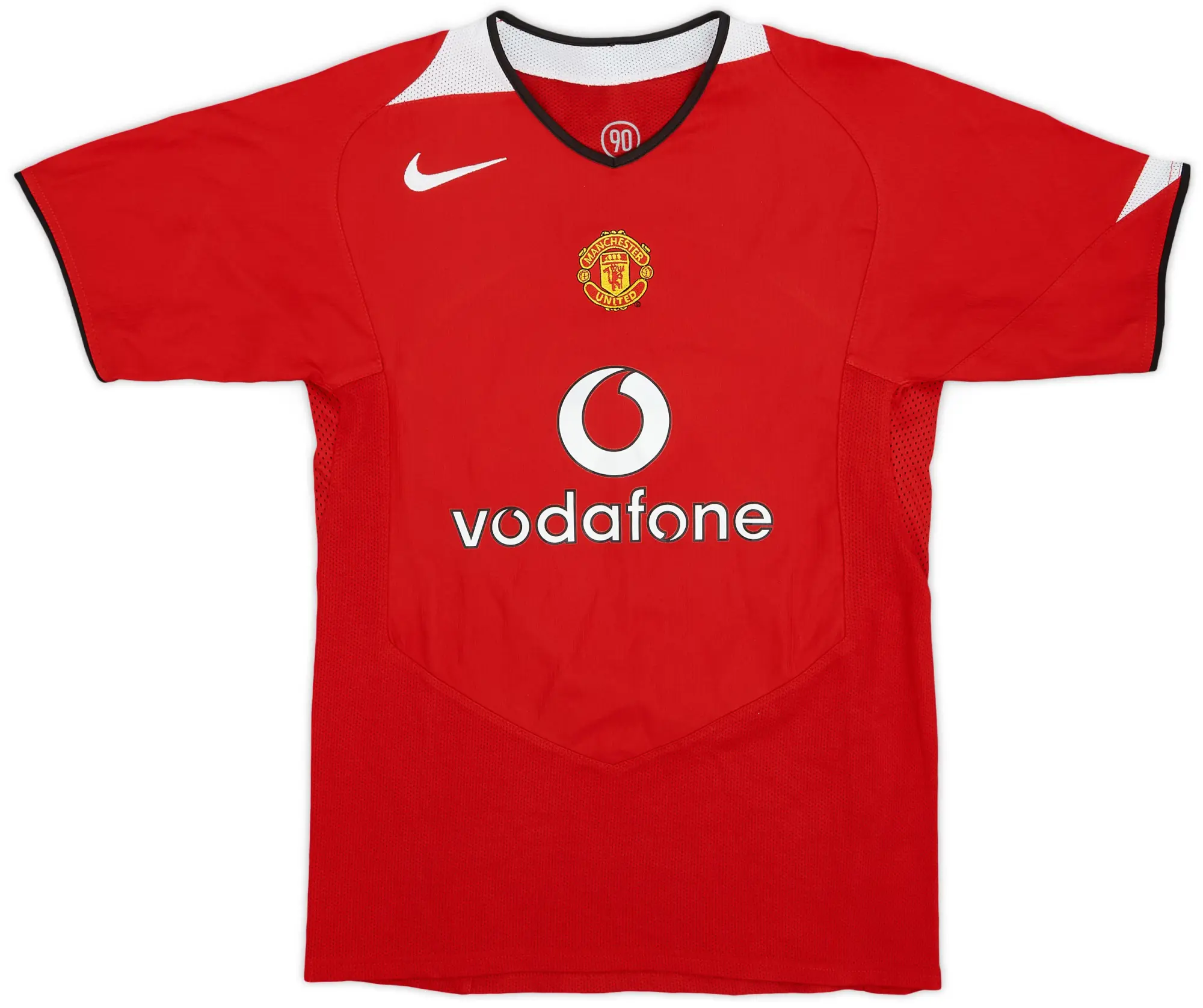 Nike 2004-06 Manchester United Home Shirt - 8/10 - (L.Boys)