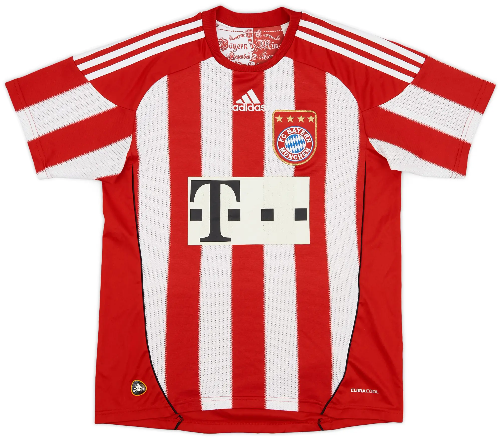 adidas 2010-11 Bayern Munich Home Shirt - 5/10 - (L.Boys)