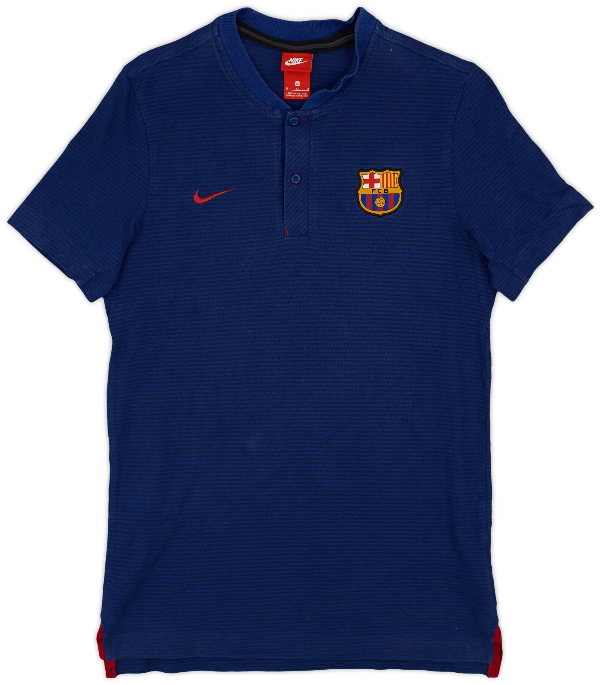2017-18 Barcelona Nike Polo Shirt - 6/10 - (M)