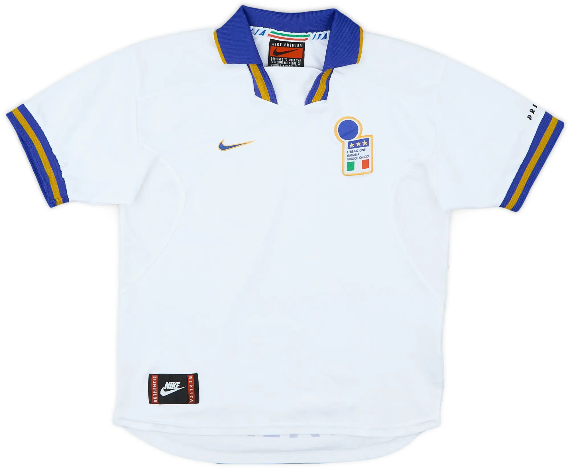 Nike 1996-97 Italy Away Shirt - 7/10 - (XL.Boys)