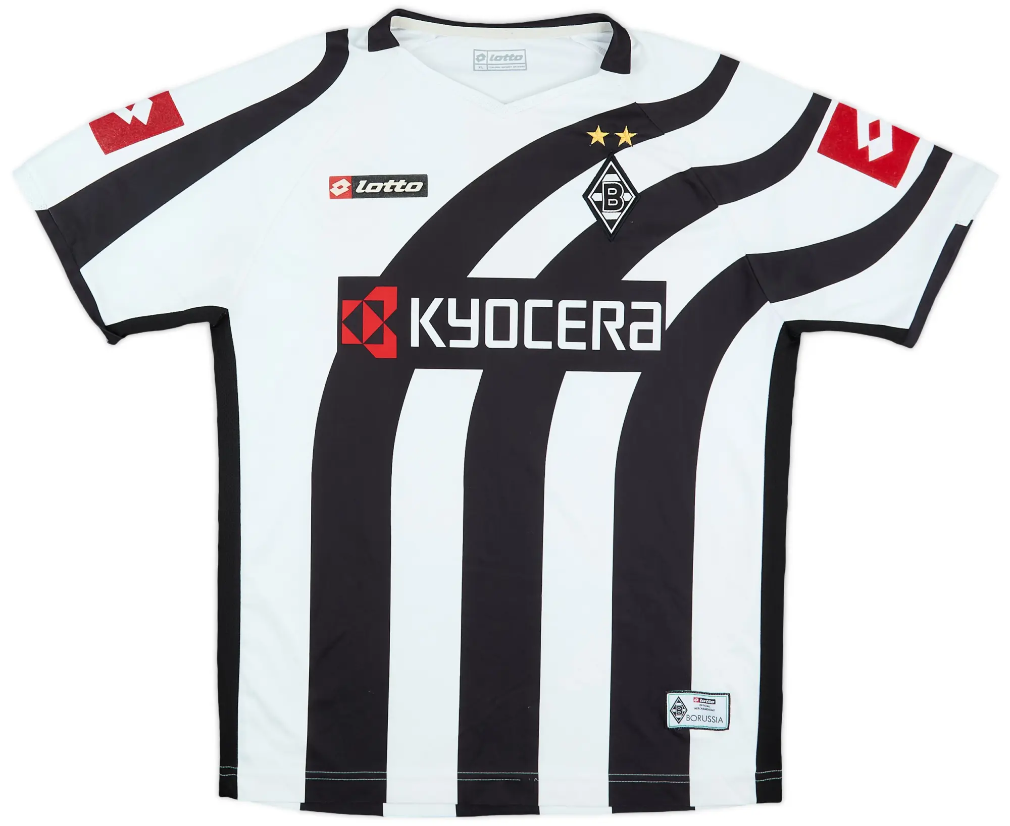 Lotto 2006-07 Borussia Monchengladbach Home Shirt - 6/10 - (XL)