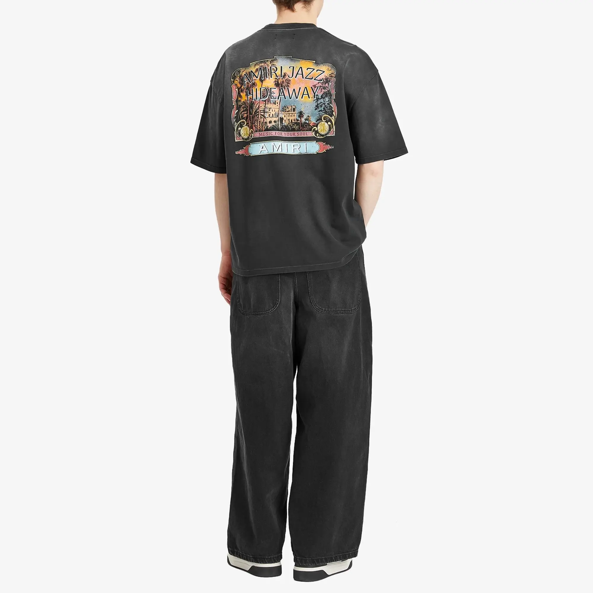 AMIRI Men's AMIRI Men's Jazz Hideaway T-Shirt Black