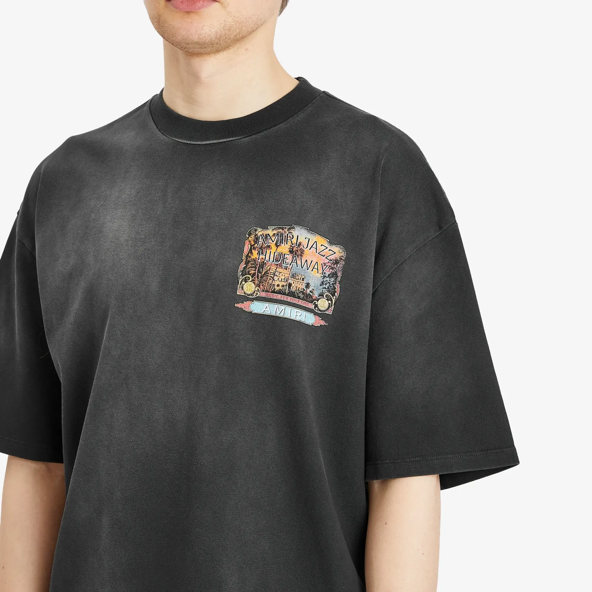 AMIRI Men's AMIRI Men's Jazz Hideaway T-Shirt Black