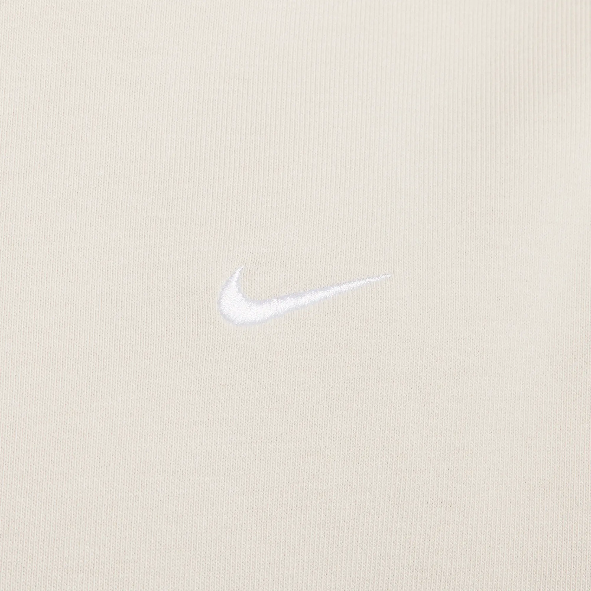 Nike Solo Swoosh Men's Fleece Crew - Grey - Cotton/Polyester