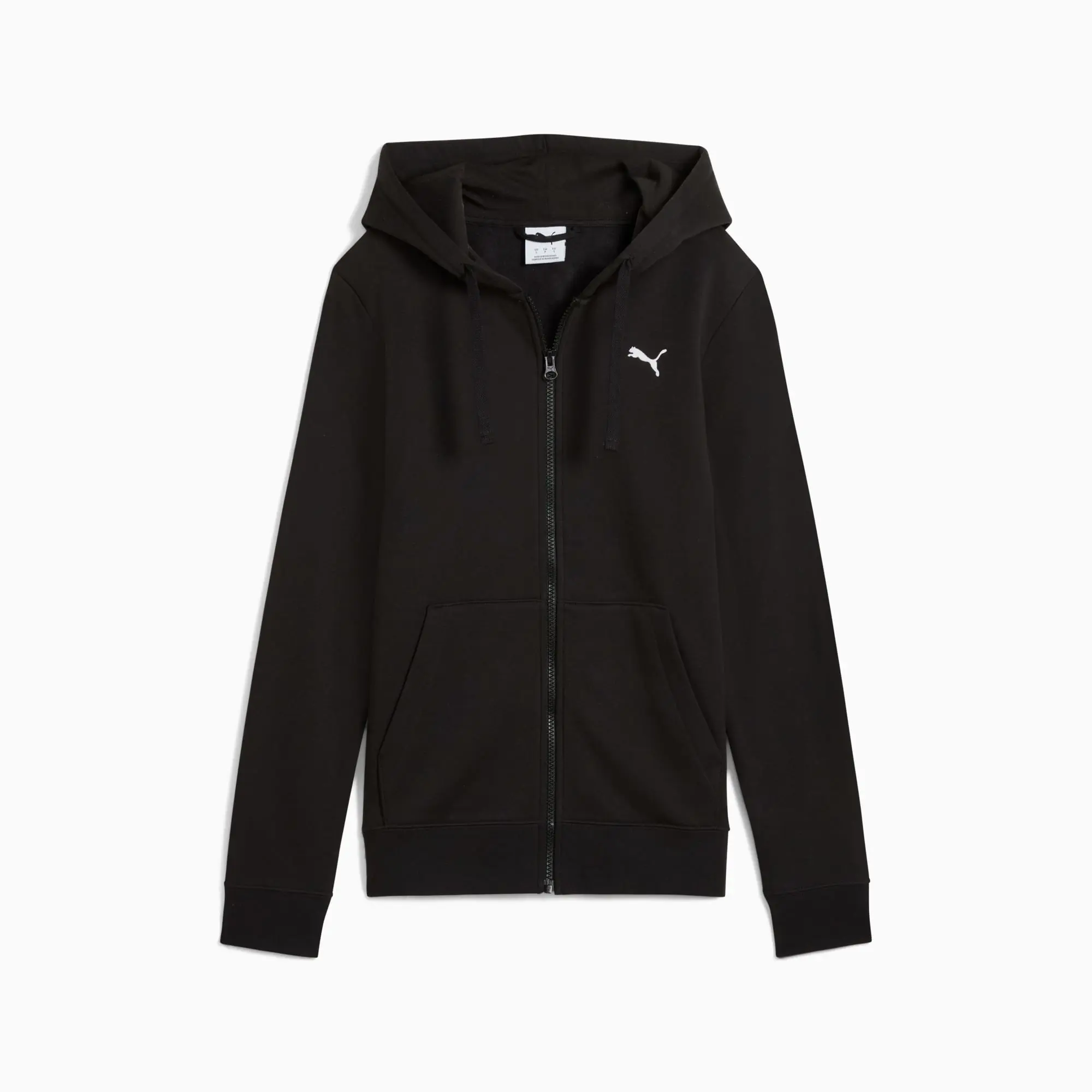PUMA Essentials Full-Zip Hoodie Women, Black