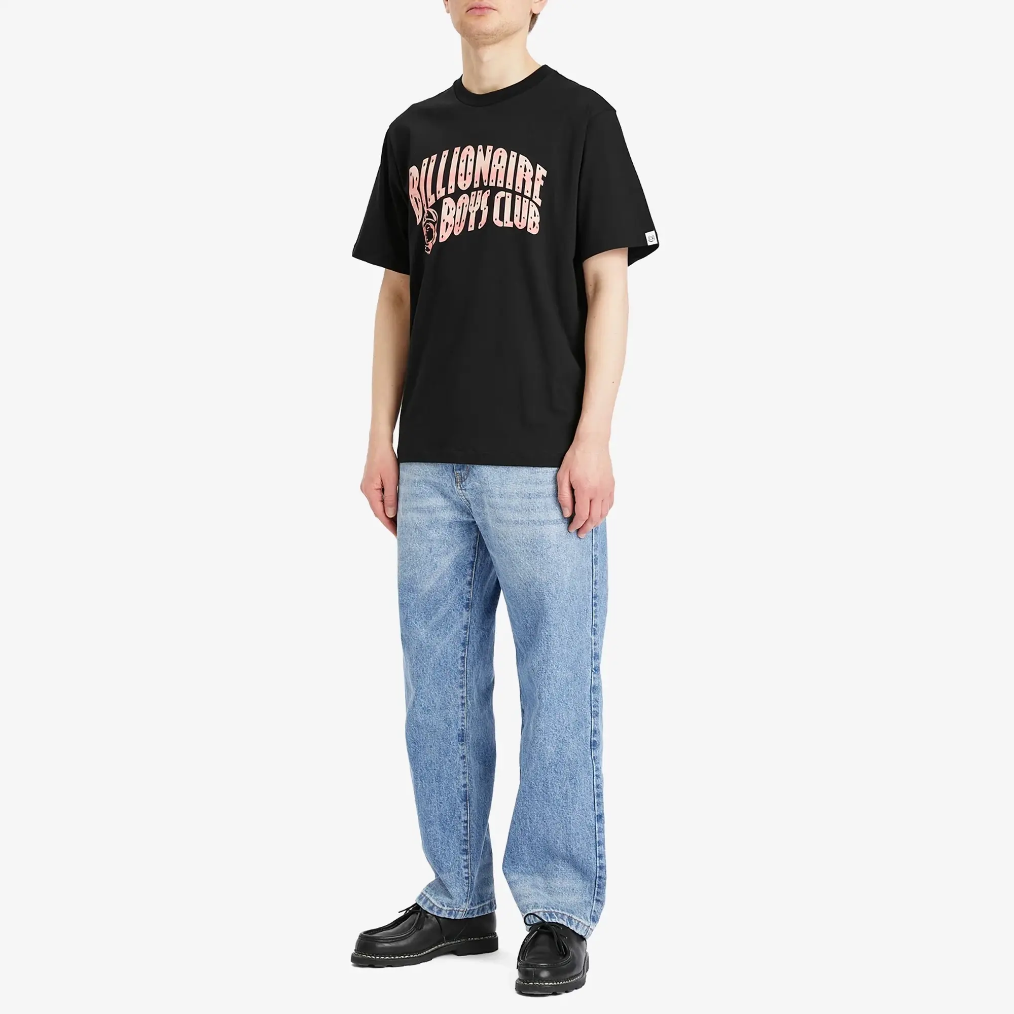 Billionaire Boys Club Men's Mountain Fill Arch Logo T-Shirt Black