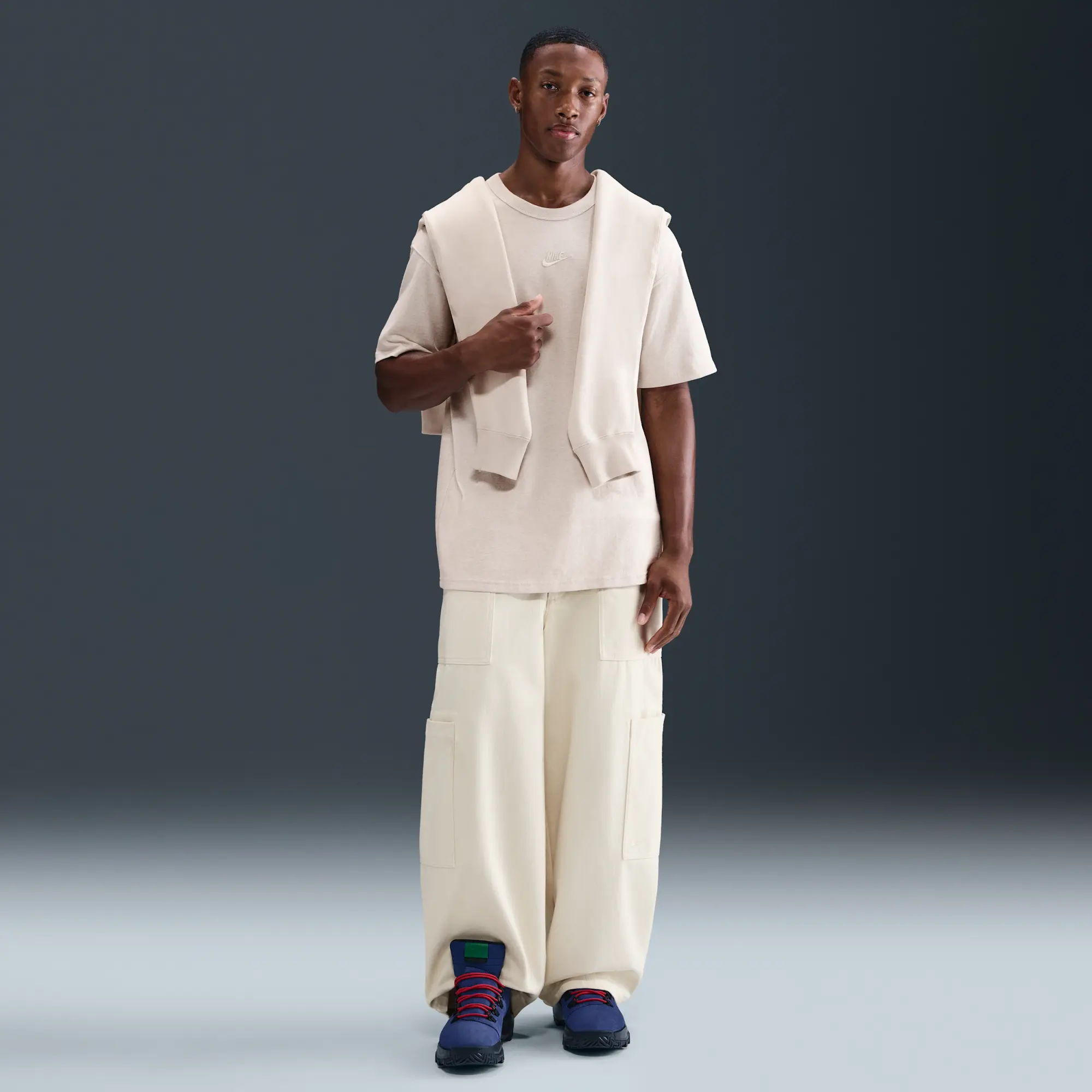 Nike Premium Essentials T-Shirt, Ecru Tint