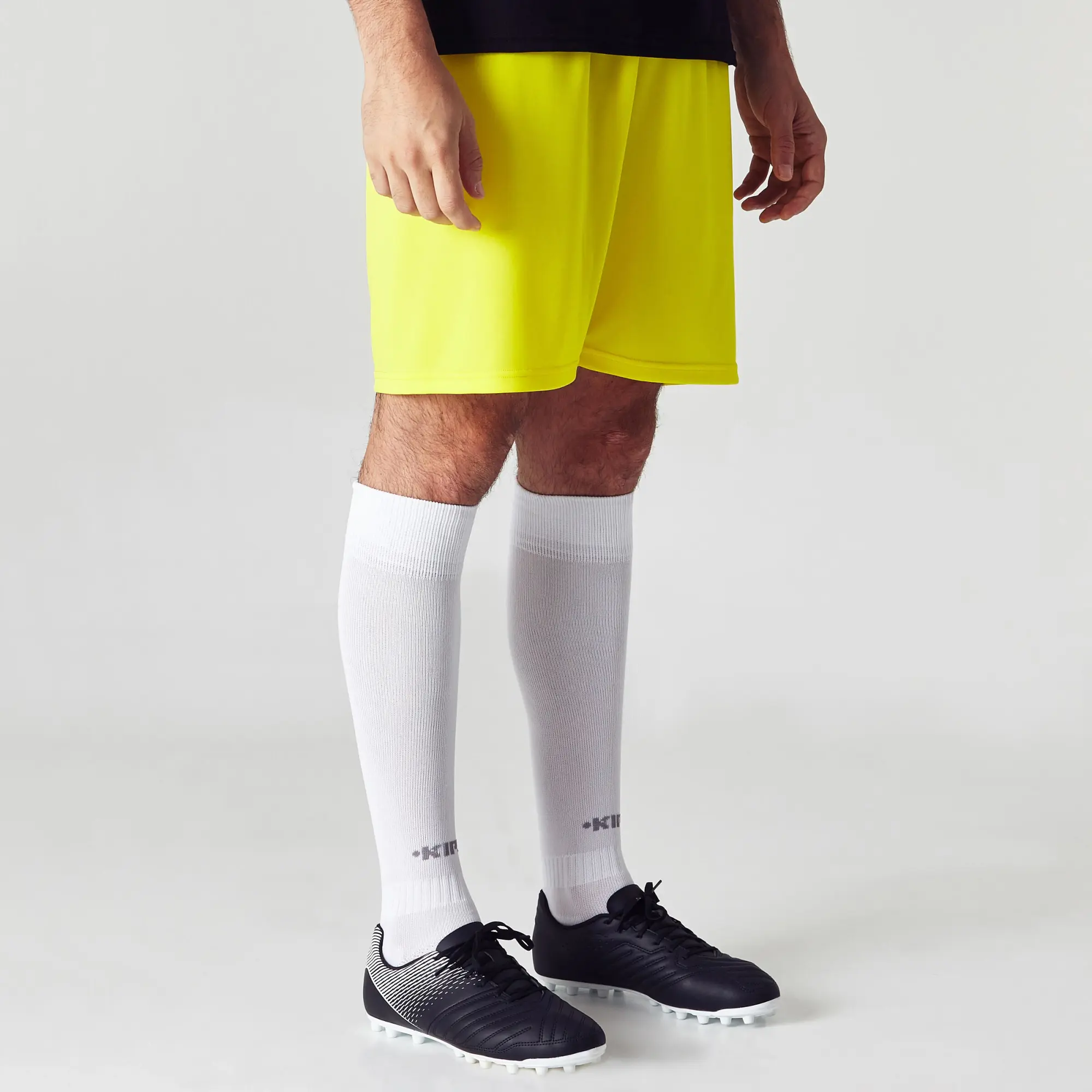 Kipsta Adult Football Shorts Essential - Yellow