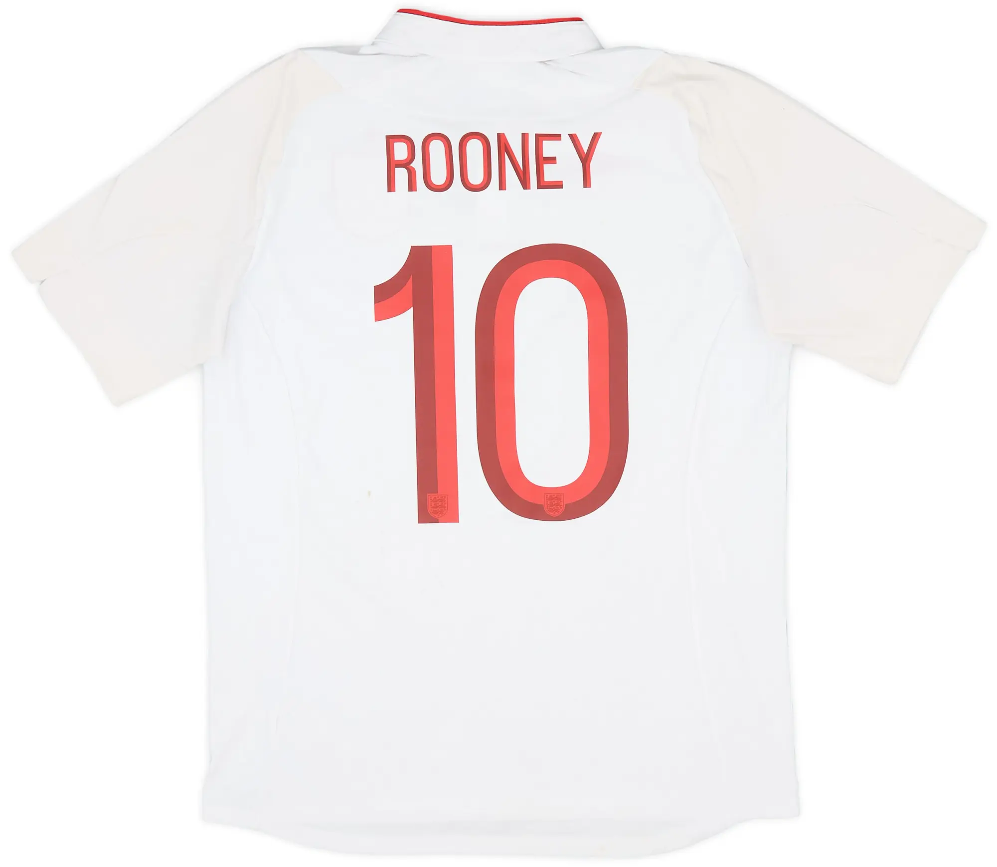 Umbro 2012-13 England Home Shirt Rooney #10 - 5/10 - (L)