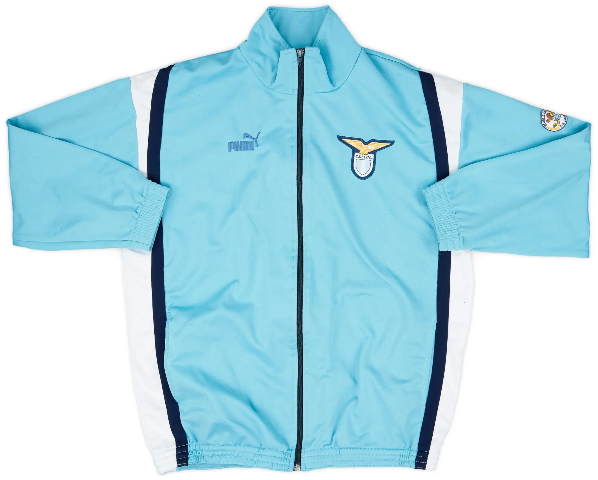 2004-05 Lazio Puma Track Jacket - 8/10 - (XL.Boys)