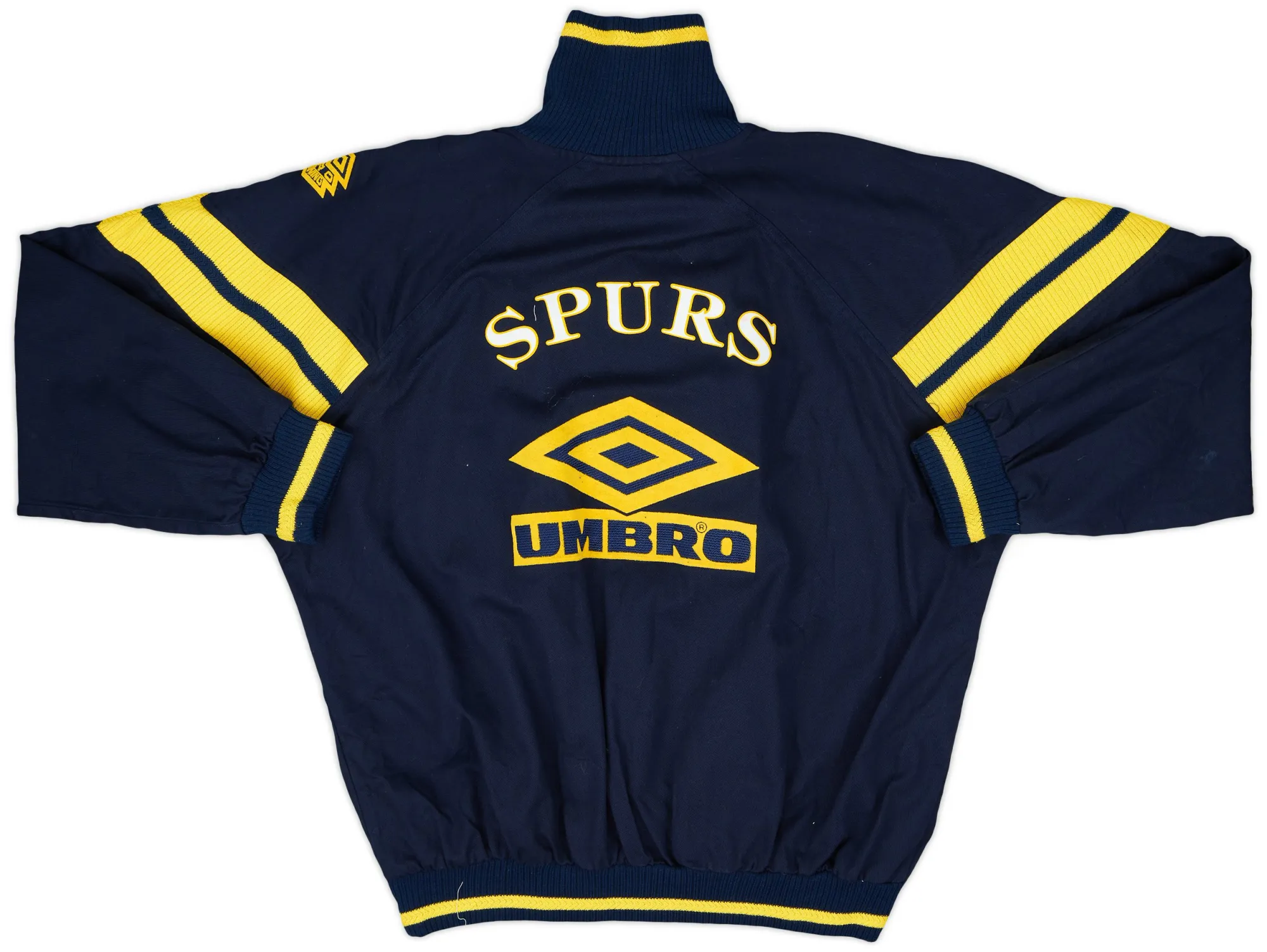 1993-95 Tottenham Umbro 1/4 Zip Training Top - 7/10 - (L