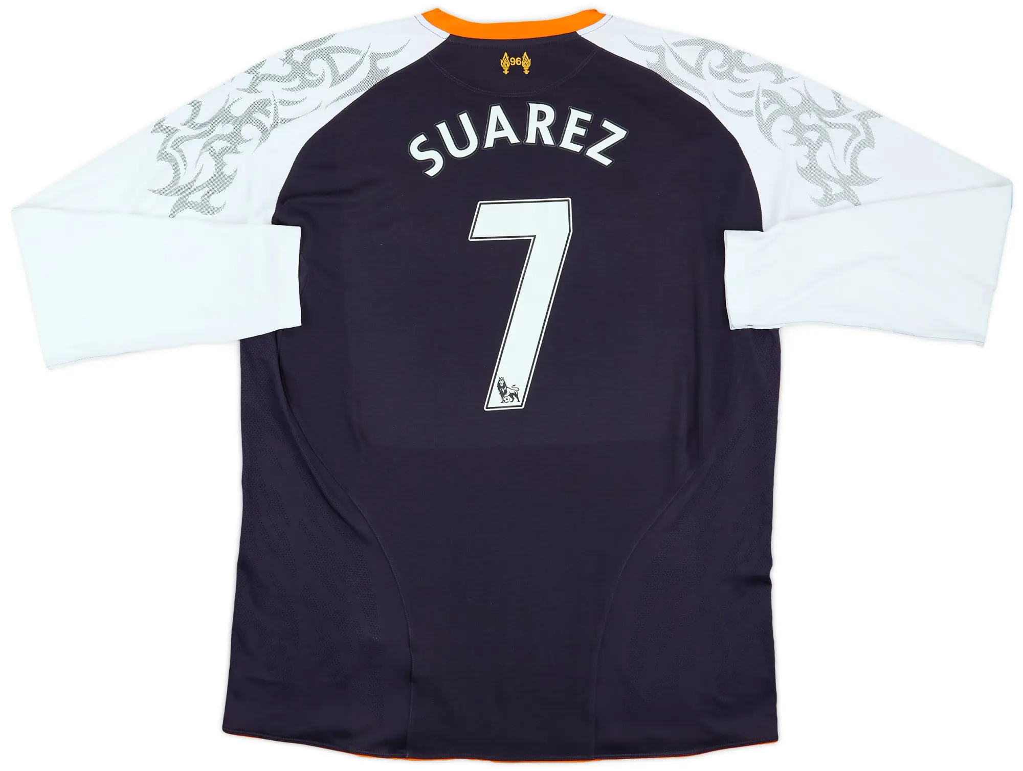 2012-13 Liverpool Third L/S Shirt Suarez #7 - 8/10 - (XXL)