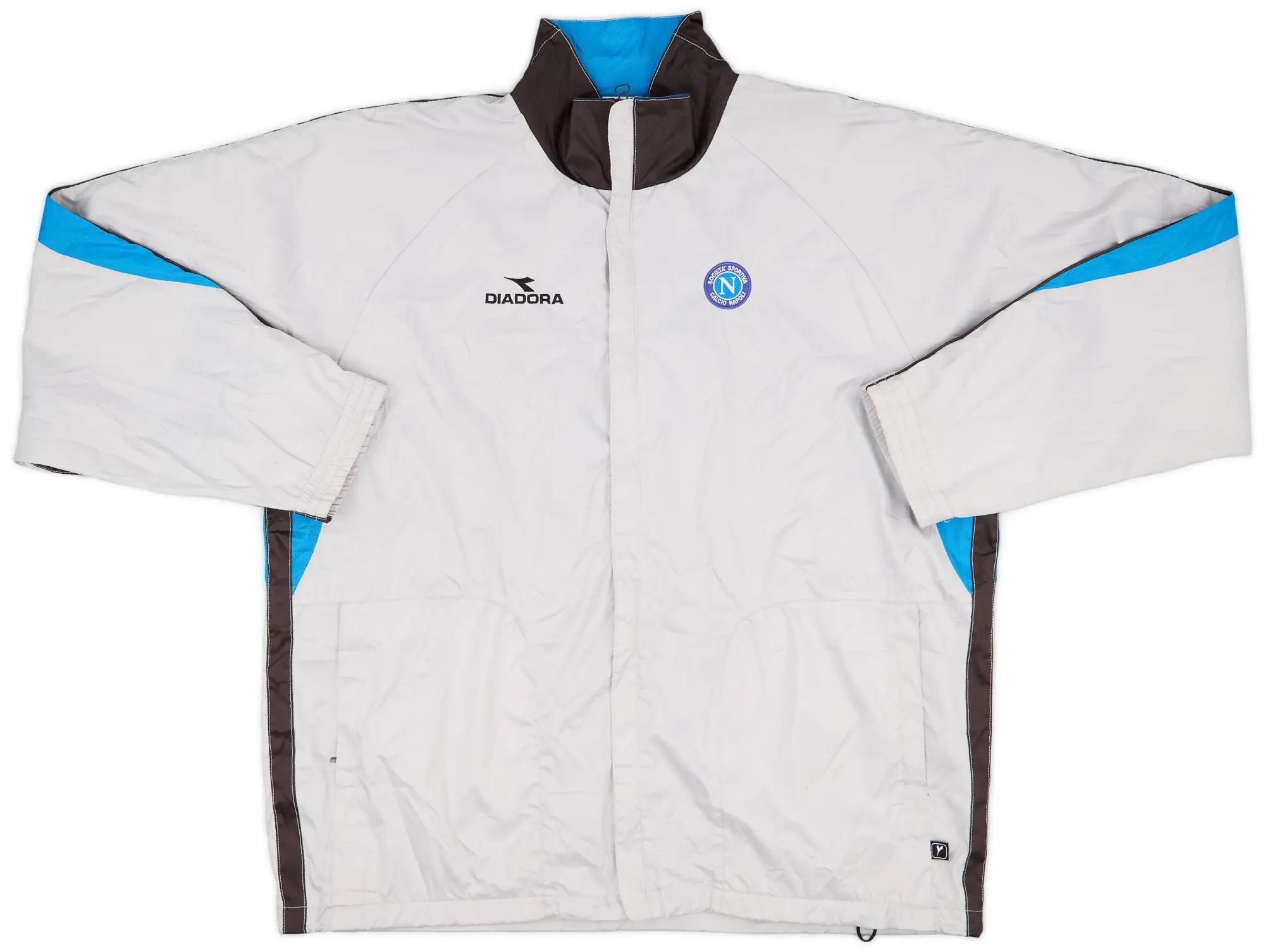 2002-03 Napoli Diadora Track Jacket - 8/10 - (XXL)