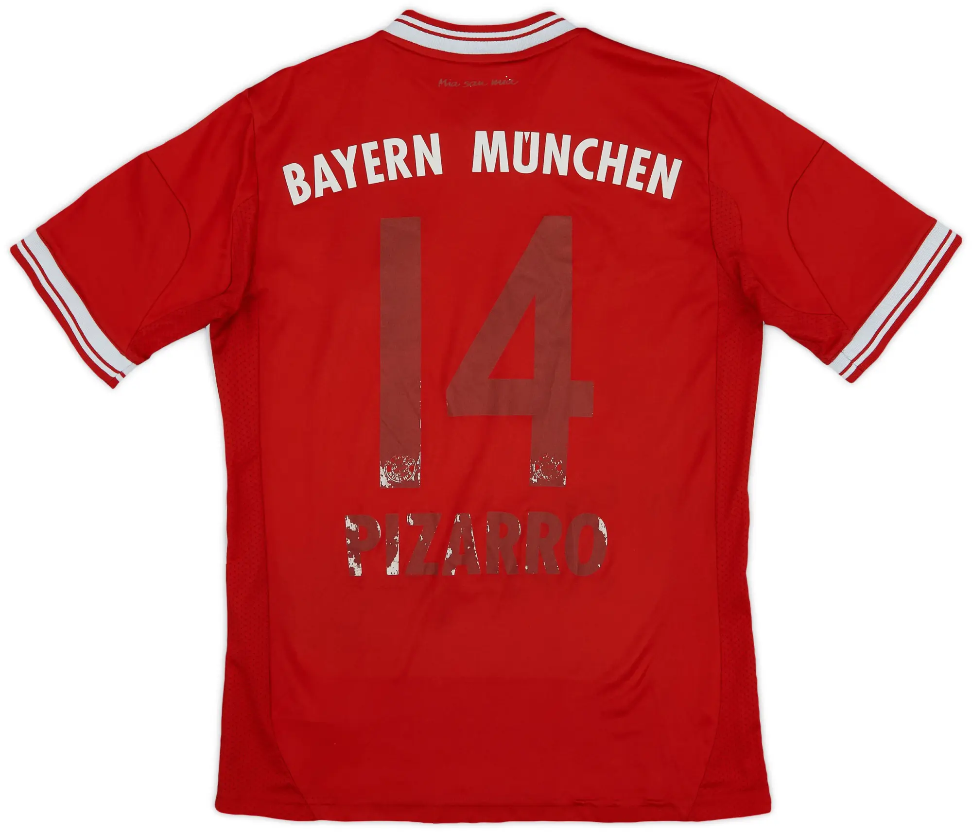 adidas 2013-14 Bayern Munich Home Shirt Pizarro #14 - 4/10 - (XL.Boys)