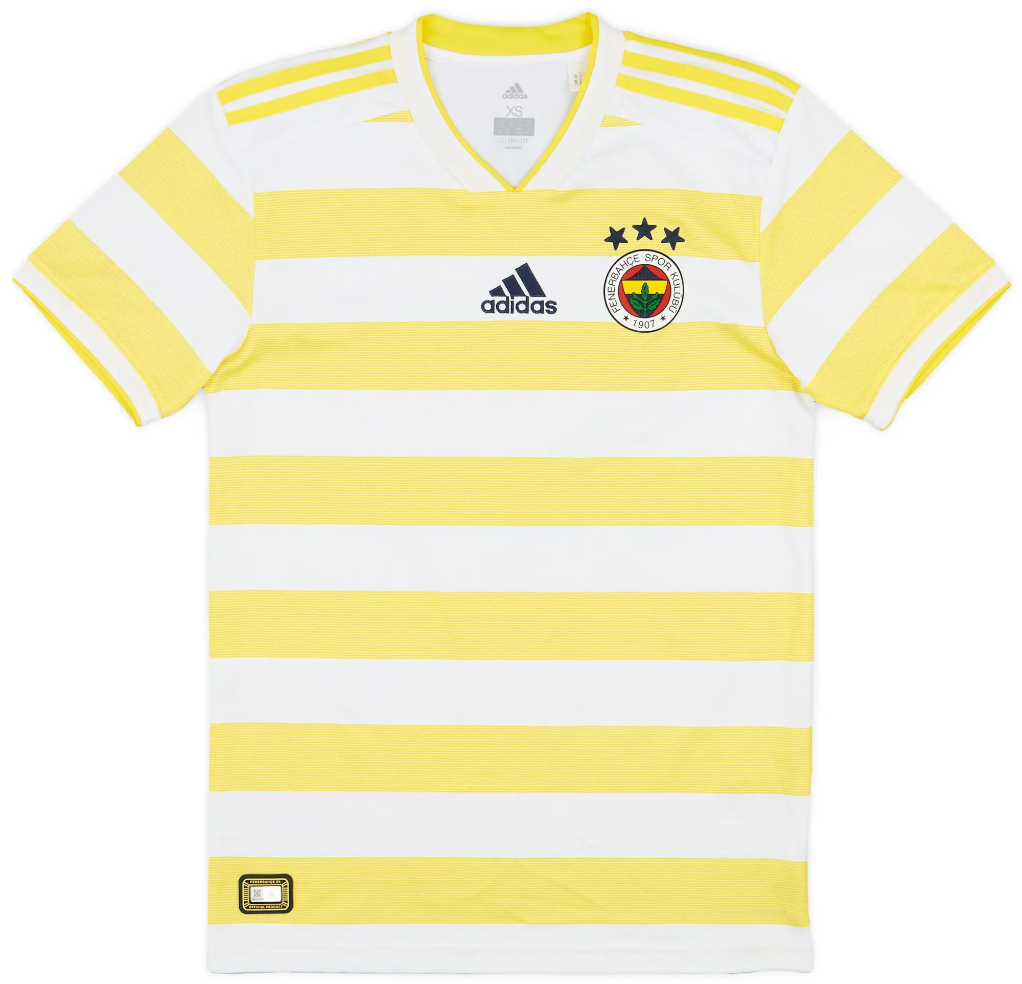 adidas 2018-19 Fenerbahce Third Shirt - 10/10 - (XS)
