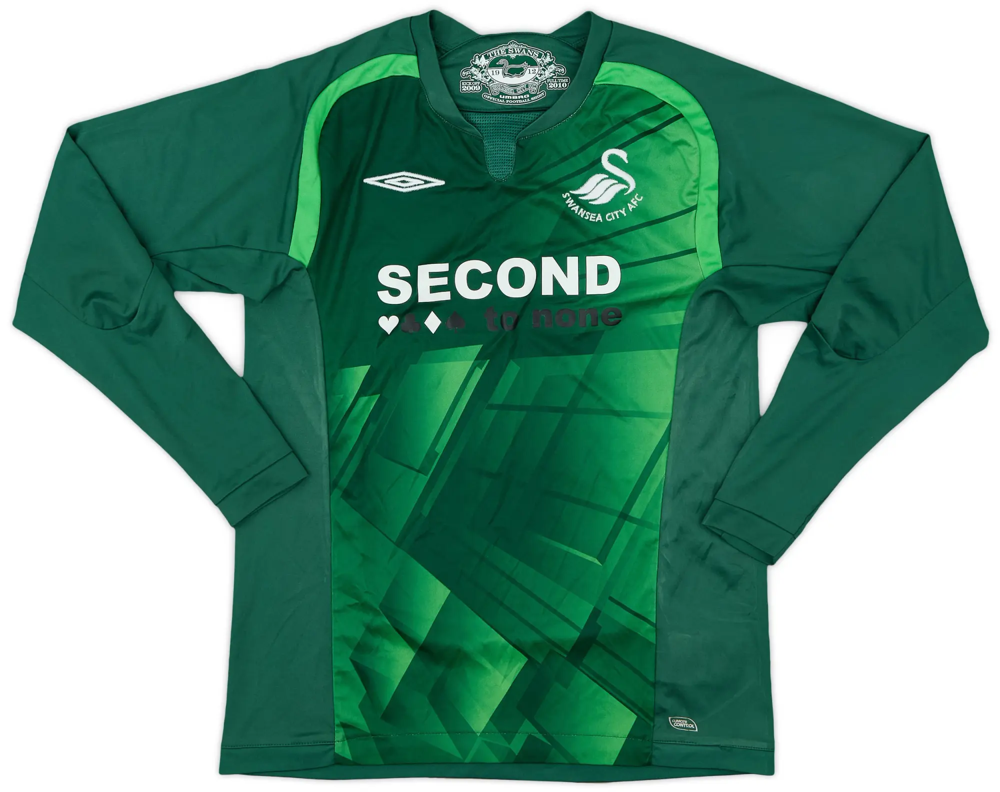 Umbro 2009-10 Swansea GK Shirt - 8/10 - (M.Boys)