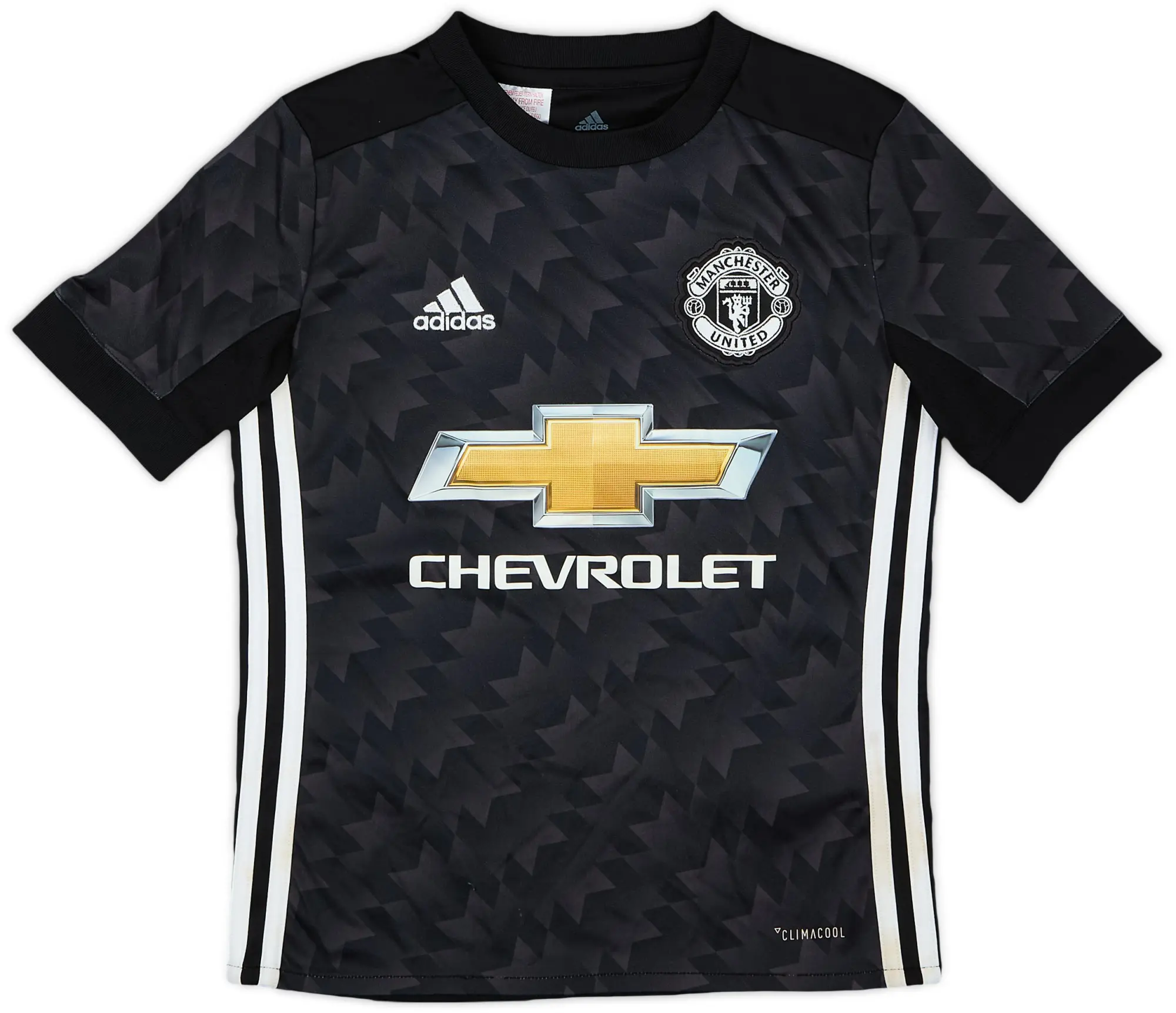 adidas 2017-18 Manchester United Away Shirt - 8/10 - (S.Boys)