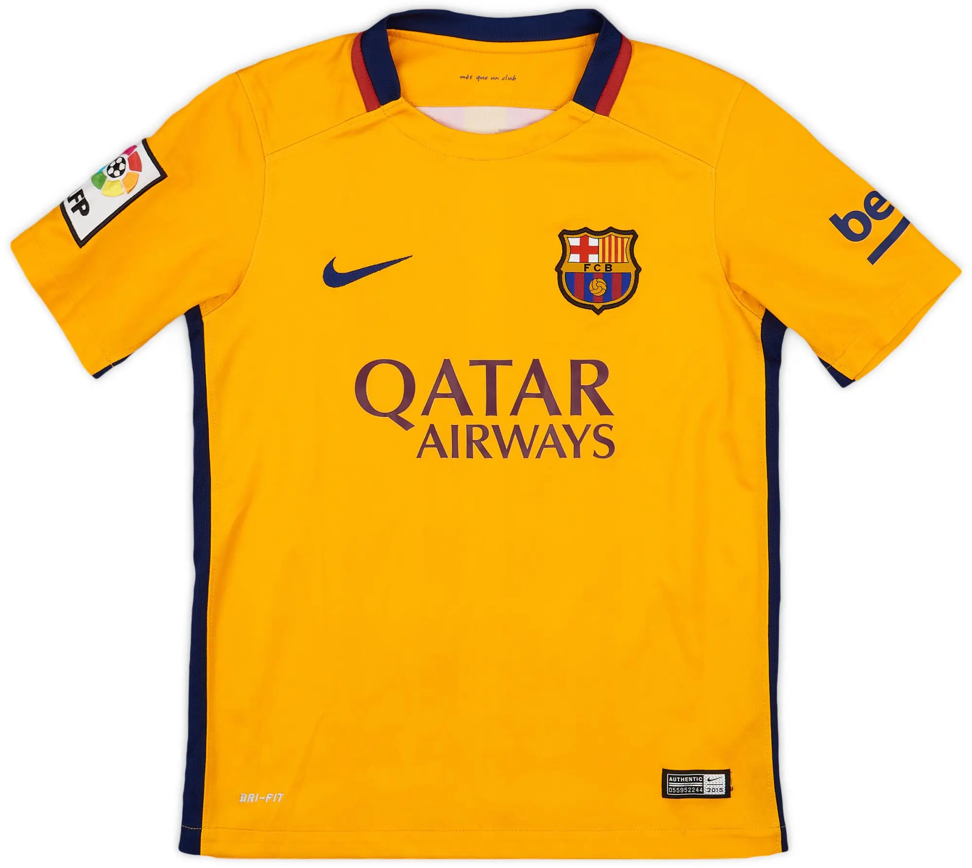 Nike 2015-16 Barcelona Away Shirt - 8/10 - (M.Boys)