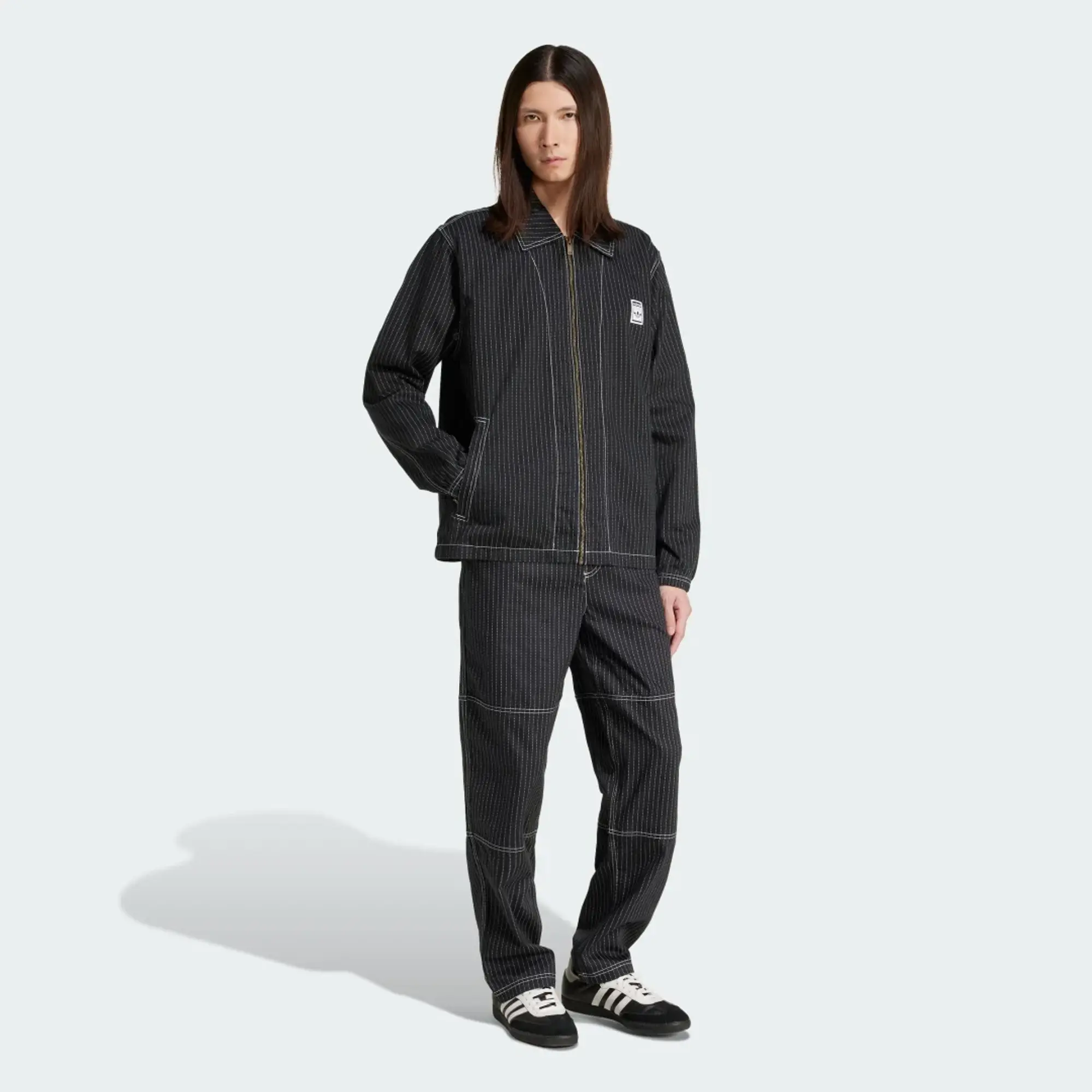 adidas Originals Men Wabash Nylon Coach Jacket
