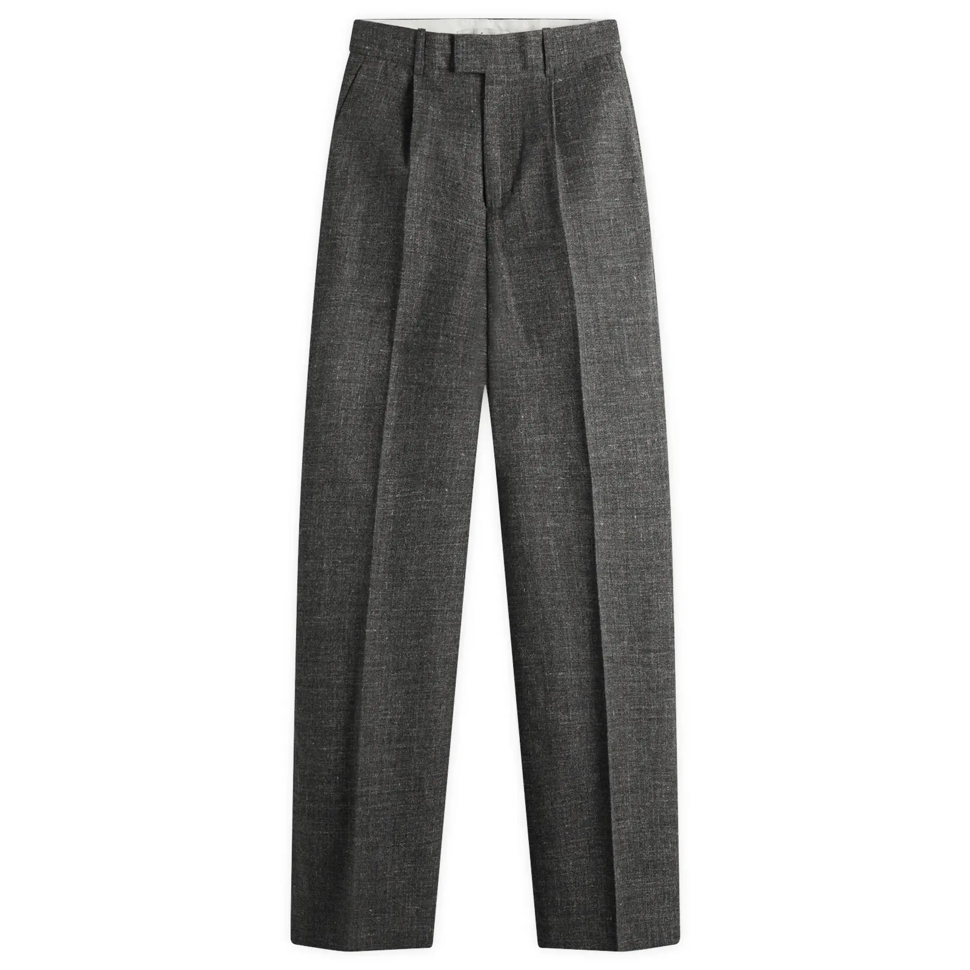 Róhe Women's Relaxed Single Pleated Trousers Heritage Black