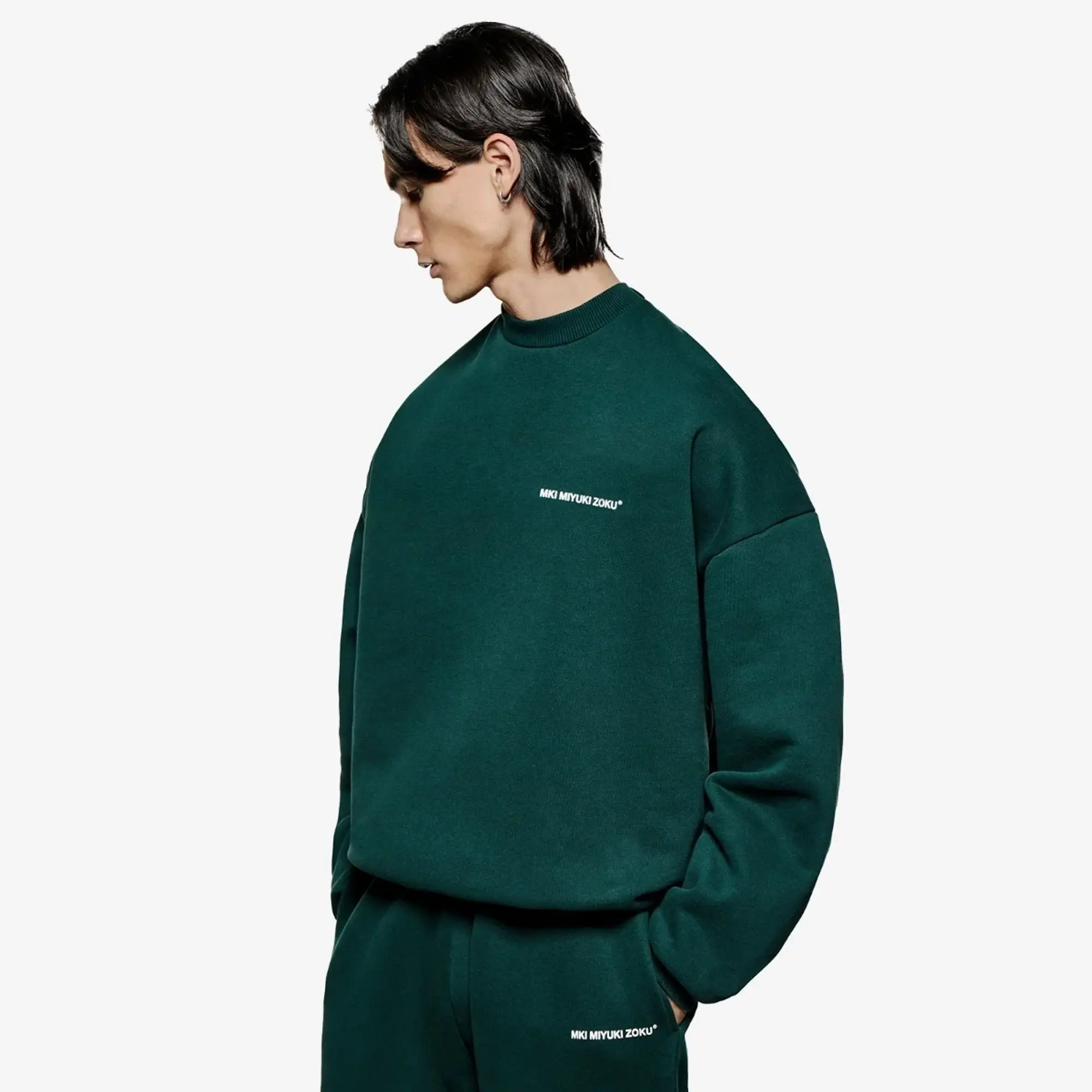 MKI Men's Uniform Crew Sweatshirt Green