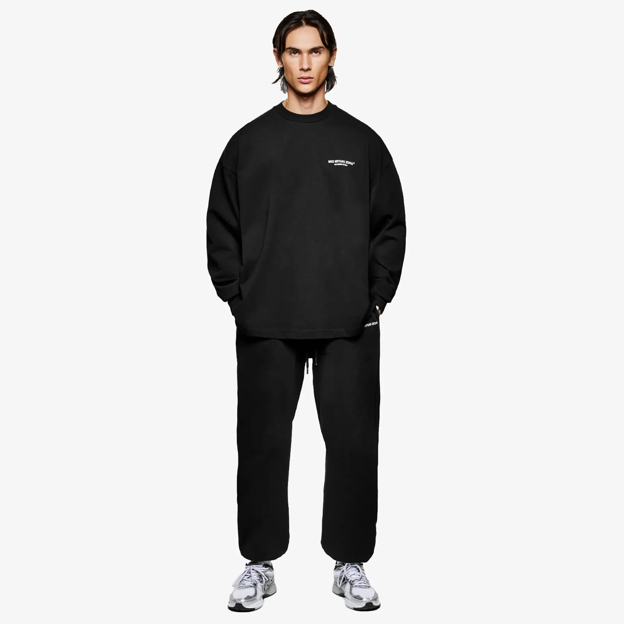 MKI Men's Design Studio Long Sleeve T-Shirt Black