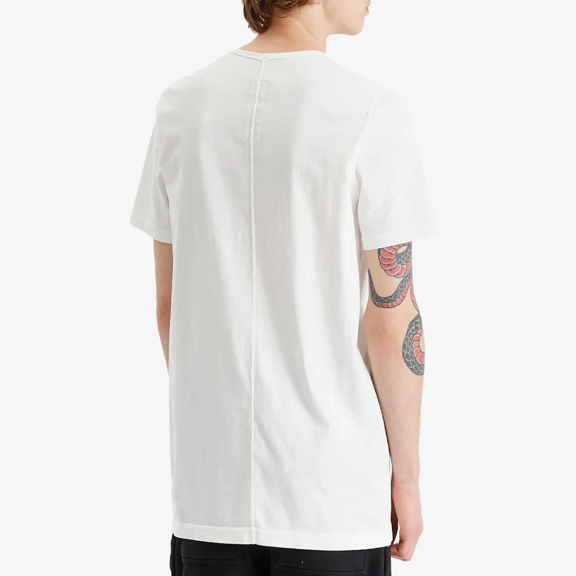 Rick Owens DRKSHDW Men's Level T-Shirt Milk/Black