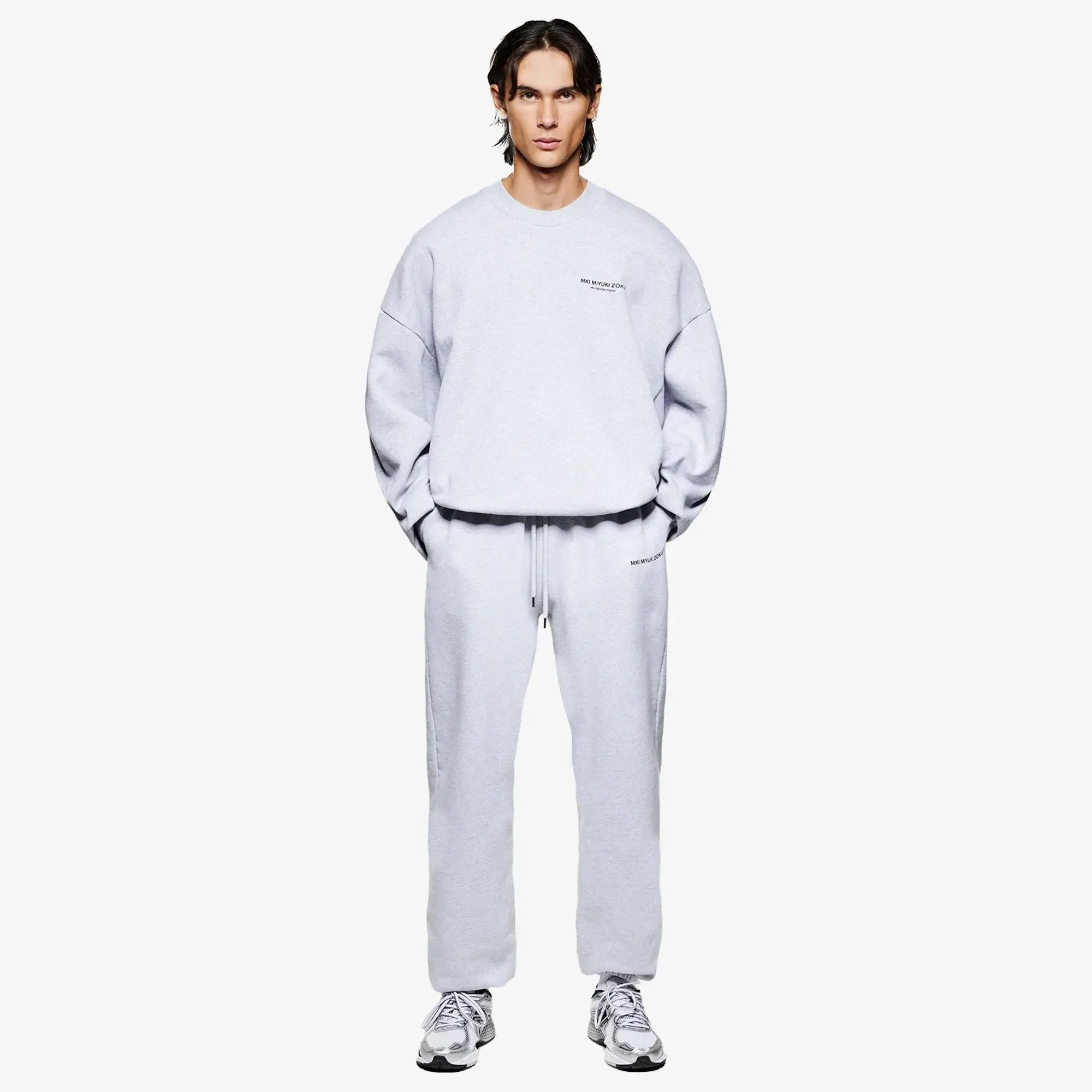 MKI Men's Design Studio Crew Sweatshirt Grey