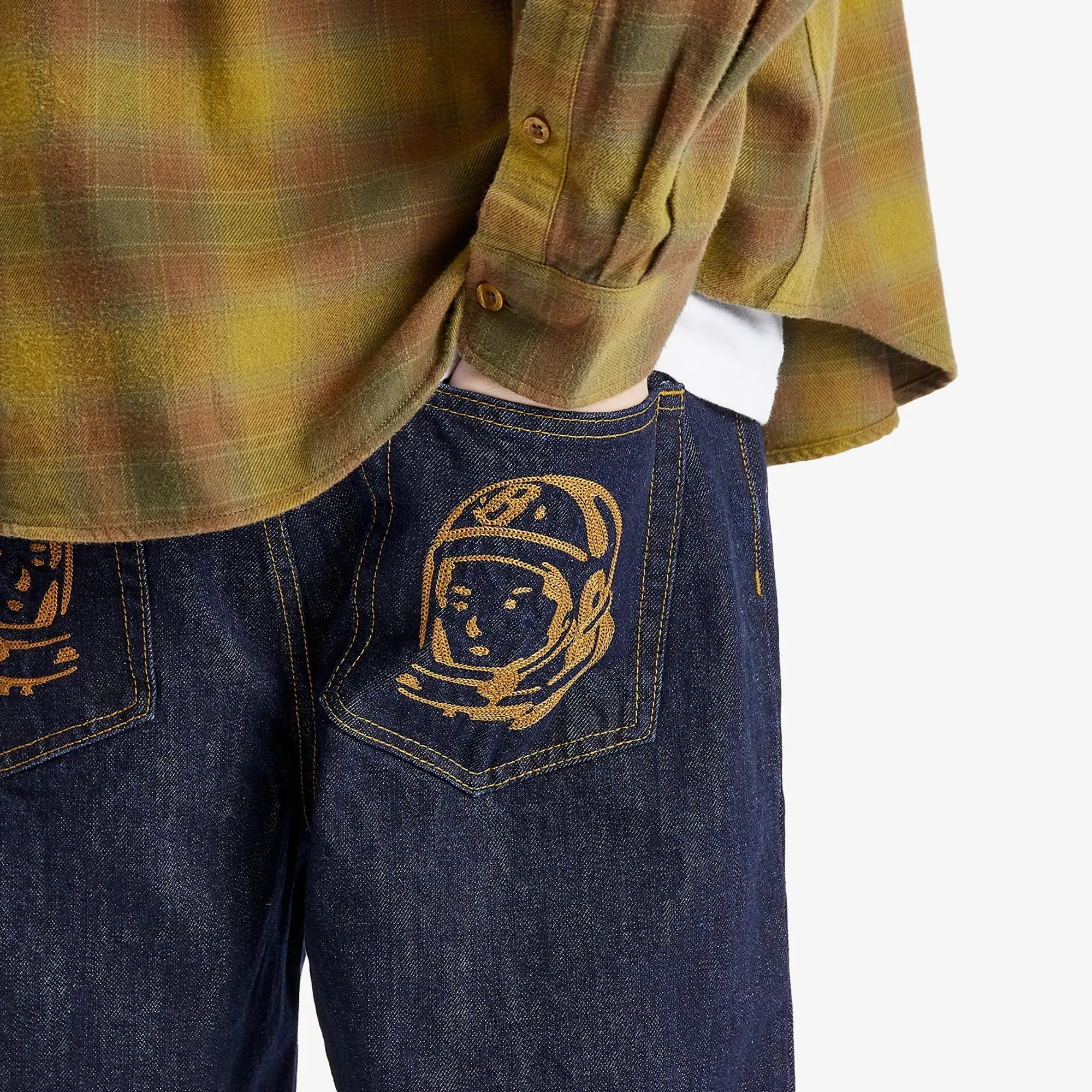 Billionaire Boys Club Men's Astro Denim Shorts Indigo