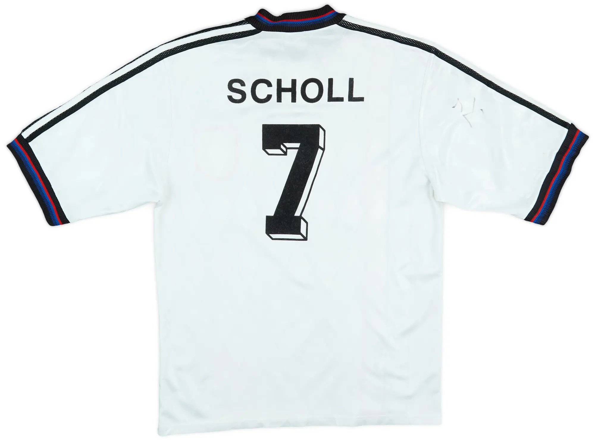 adidas 1996-98 Bayern Munich Away Shirt Scholl #7 - 6/10 - (S)