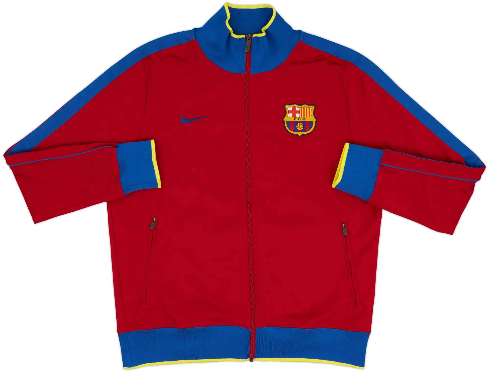2010-11 Barcelona Nike Track Jacket - 8/10 - (L)